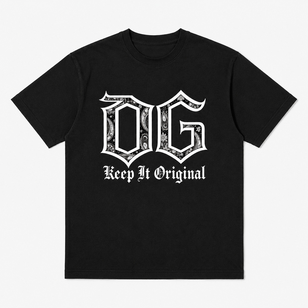 OG Keep It Original Shirt Gothic Graphic Streetwear Tee