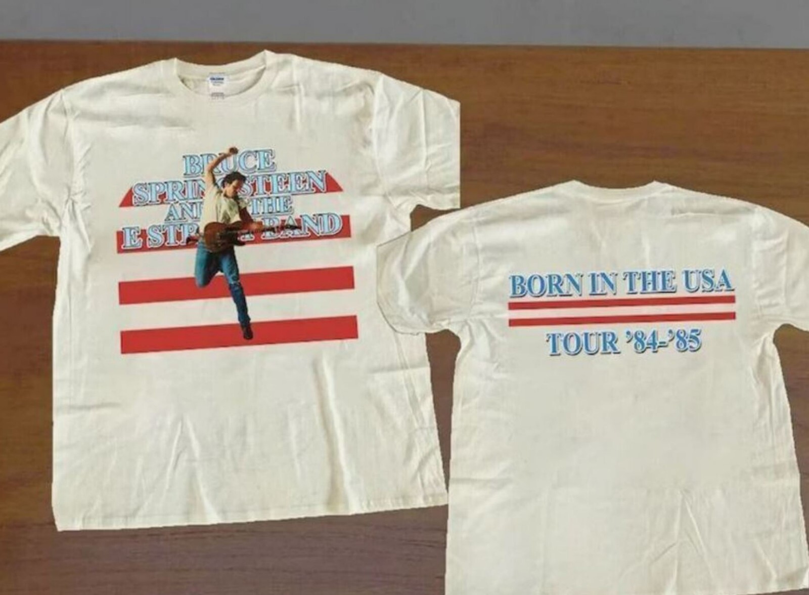 VTG Bruce Springsteen and E Street Band Born in The USA Tour 84-85 long steeve