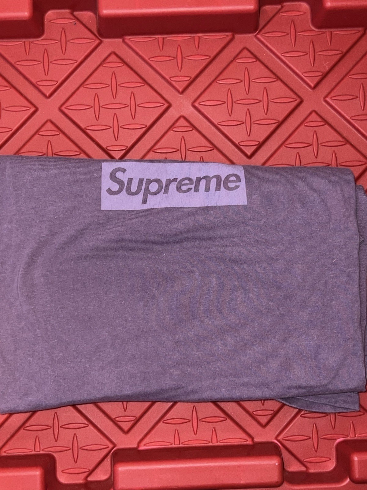 Supreme Tonals Box Logo T-Shirt Dusty Purple, Size XXL