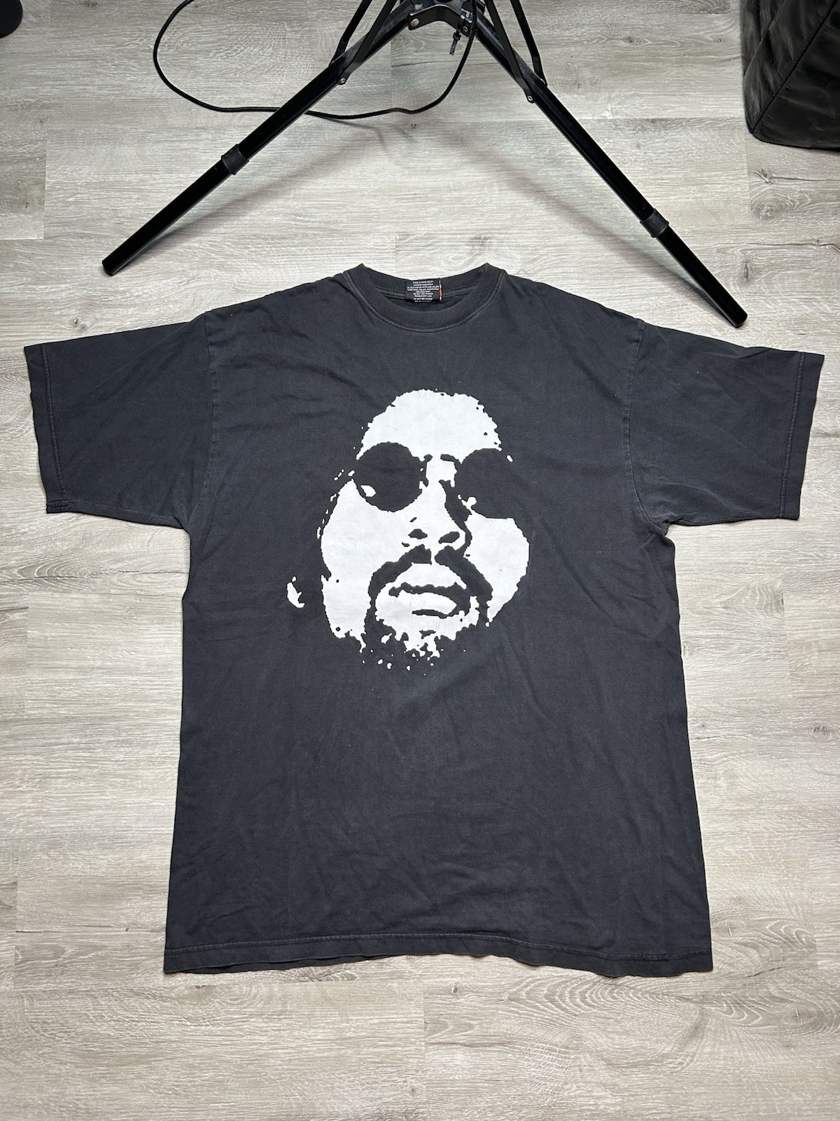 Vintage Moodyman Detroit House Music Techno T shirt 90s 2000s Black