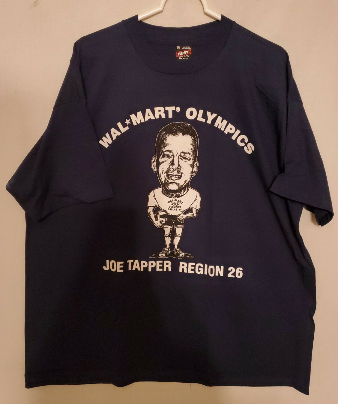 Vintage Walmart 94 Olympics Dallas Employee T-Shirt Logo XXL 2X 90s Vintage NWOT