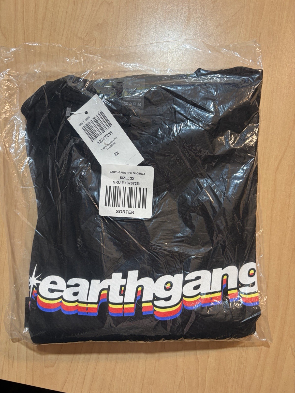 DREAMVILLE EARTHGANG Concert T-Shirt 3XL NEW Globe Tour Music Hip-Hop