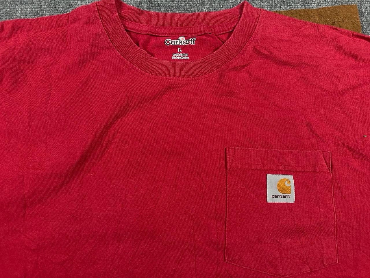 Carhartt Pocket Tee Bundle Lot of 12 Size L Large Workwear T Shirts USA Mix