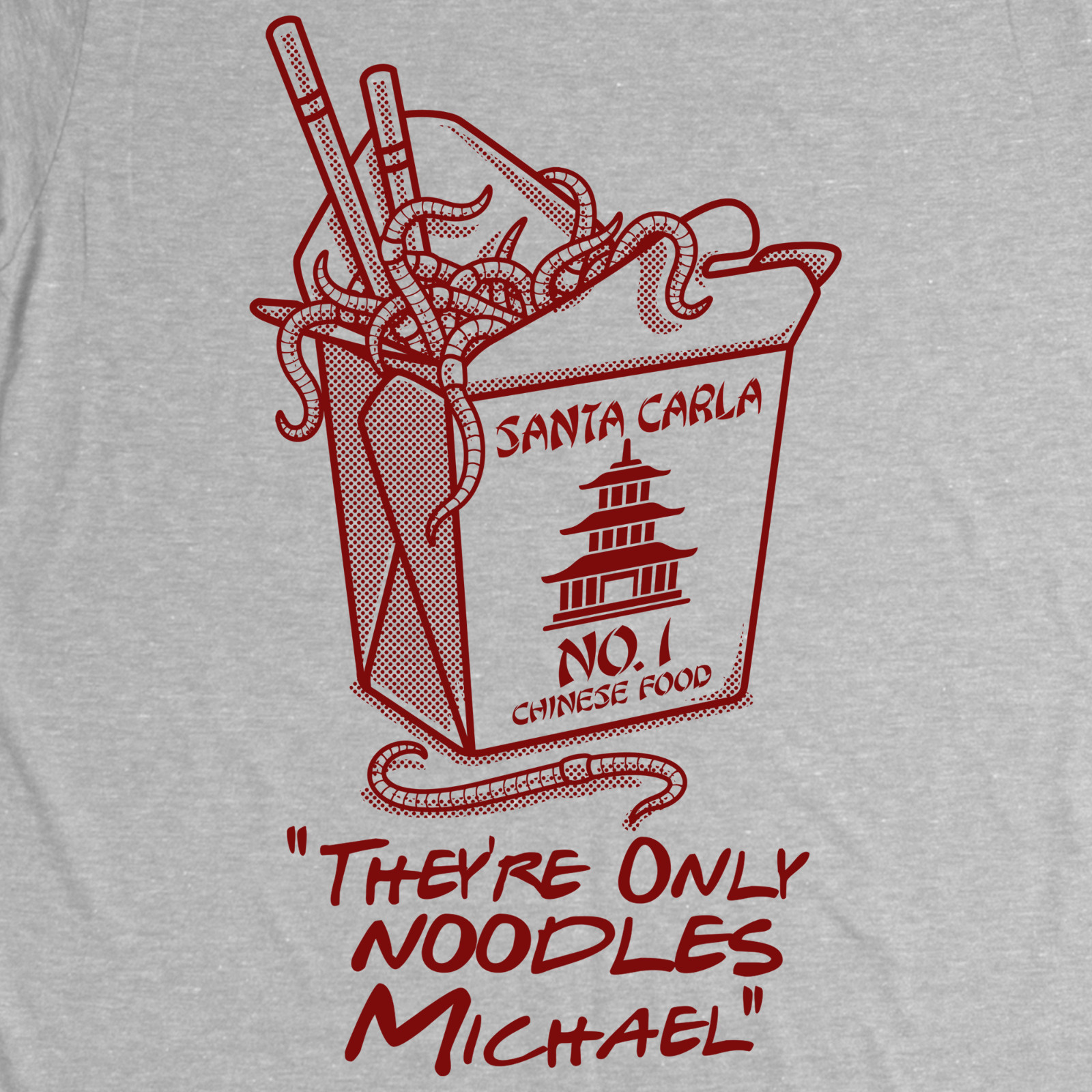 The Lost Boys They’re Only Noodles Chinese Takeout Cry Little Sister Tee T Shirt