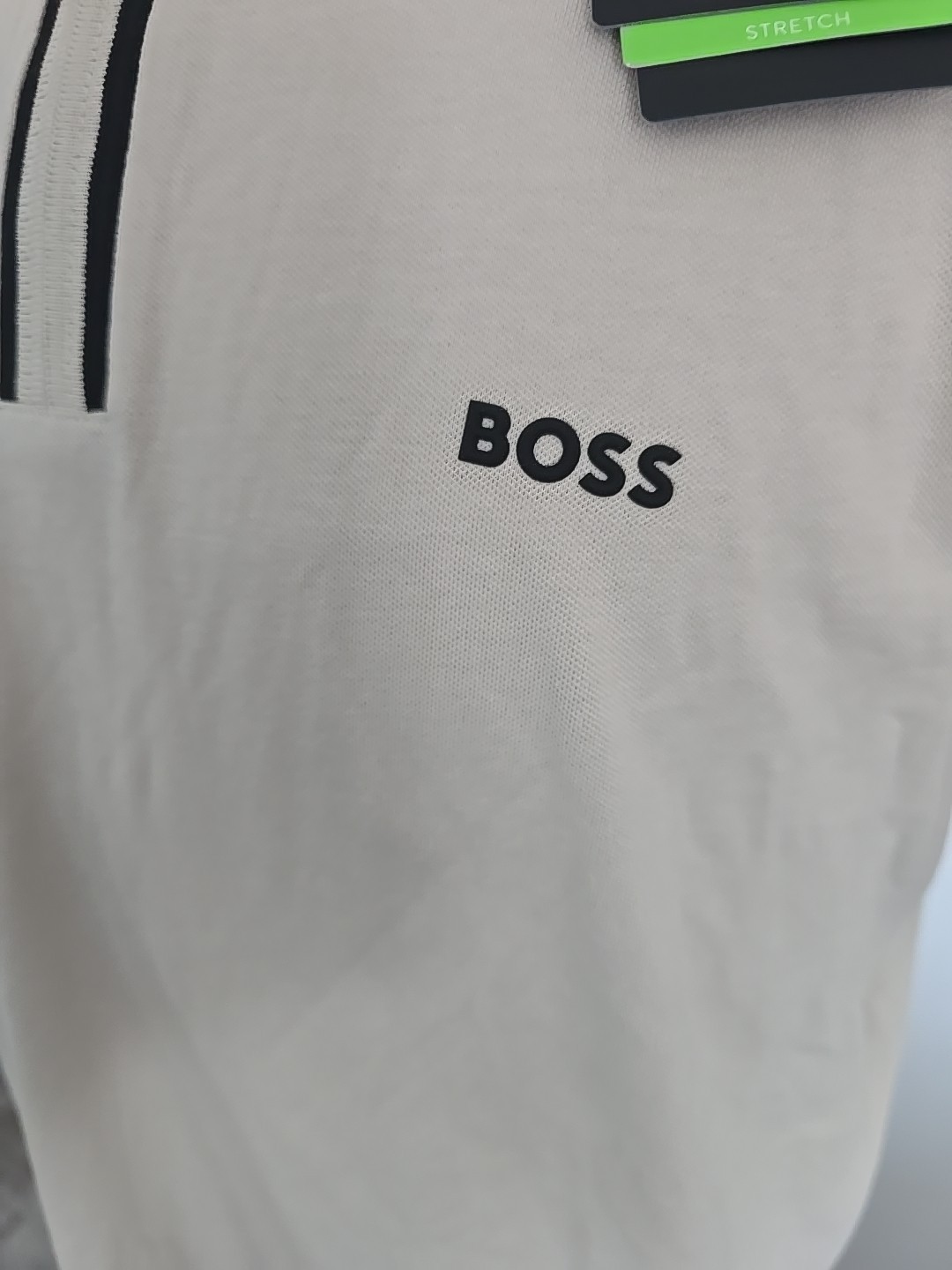 HUGO BOSS Pariq Black Label MEN’S NEW HALF Zip T-SHIRT Sz XXL