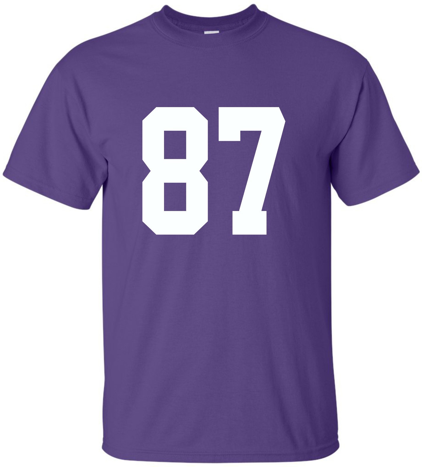 Custom “ANY Number” T-Shirt 1 Color # football hockey lacrosse basketball league