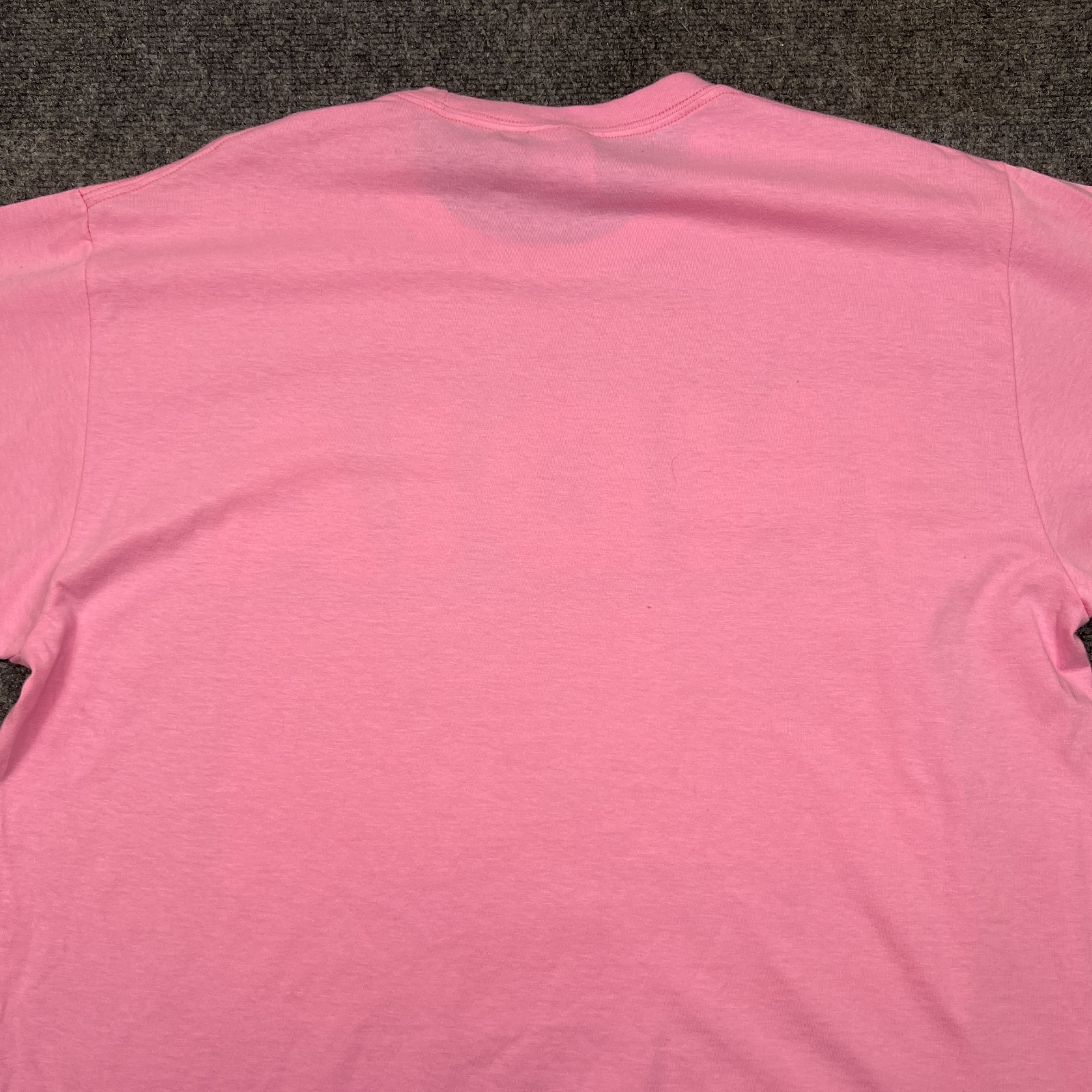 Port & Company Big India Flag Spell Out T Shirt Adult Large Pink Tee