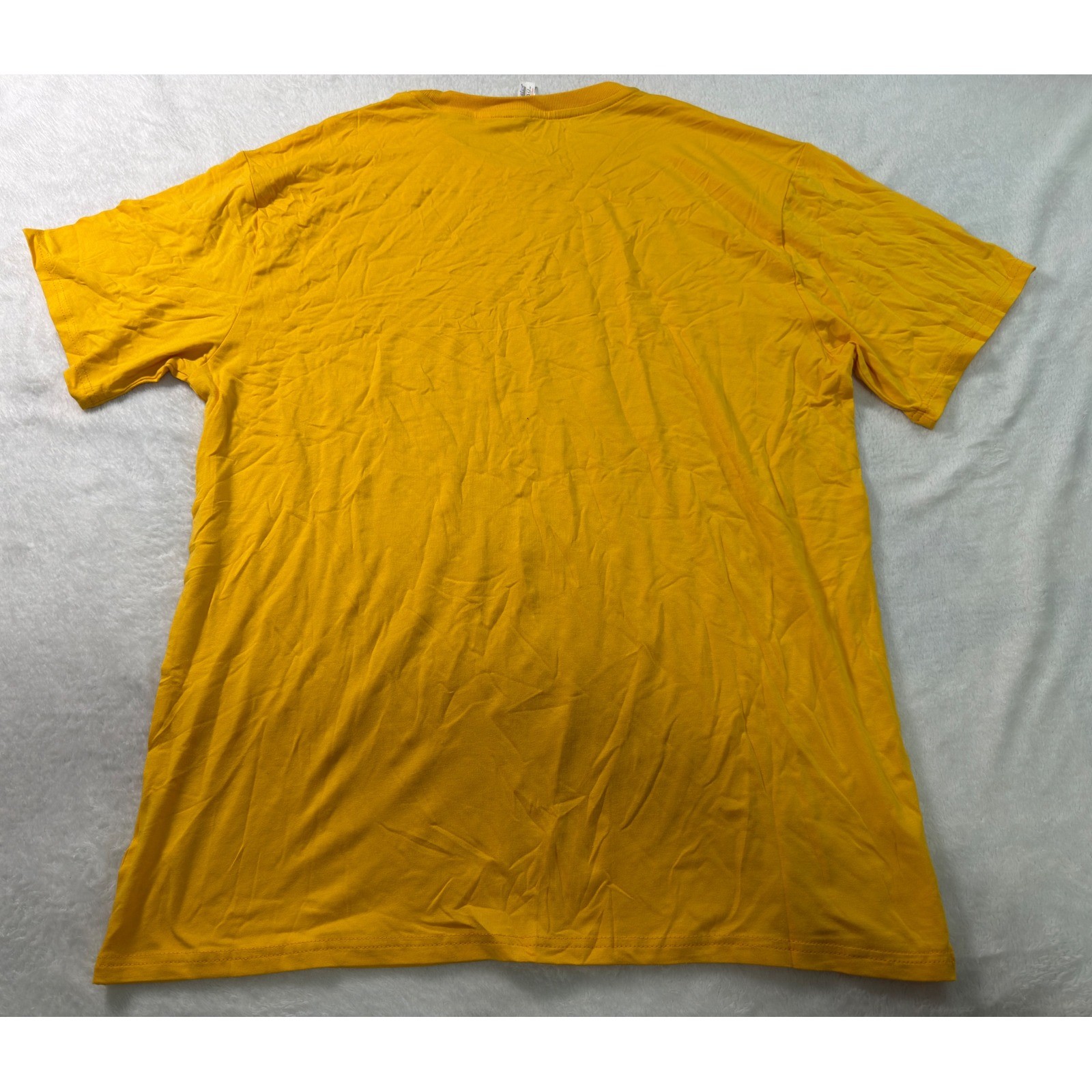 Royal Avalon Sun-Ray UV Protection Bamboo Blend T-Shirt Mens Large Yellow Solid