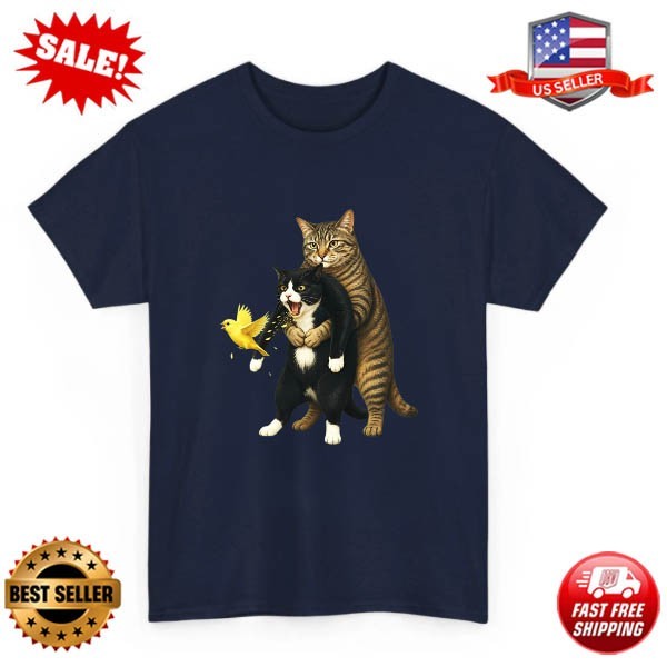 Cat Heimlich Maneuver Funny Feline Rescue Humor Unisex T-Shirt