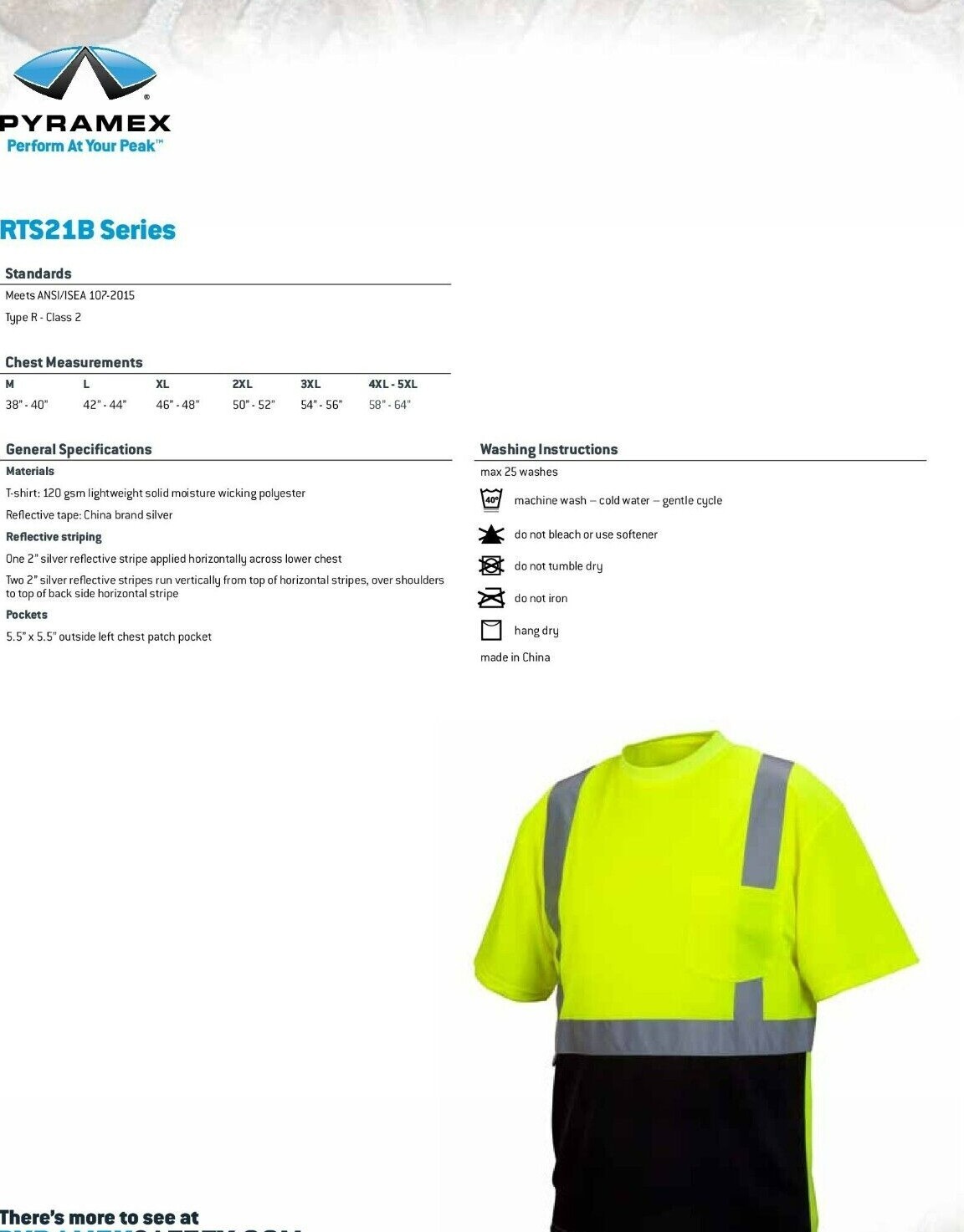 HIGH VISIBILITY ANSI ISEA CLASS 2 REFLECTIVE HI VIS ROAD WORK SAFETY T SHIRT