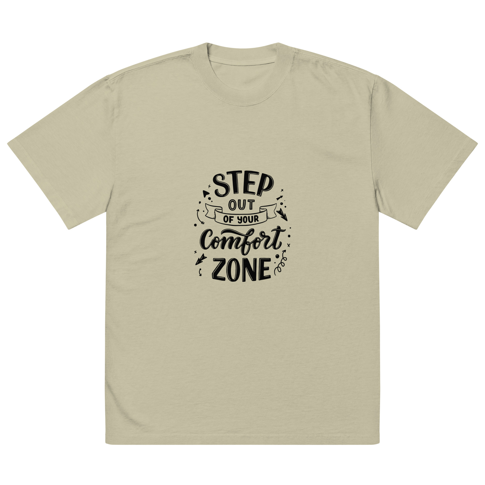 Coastline Oversized Faded T-Shirt