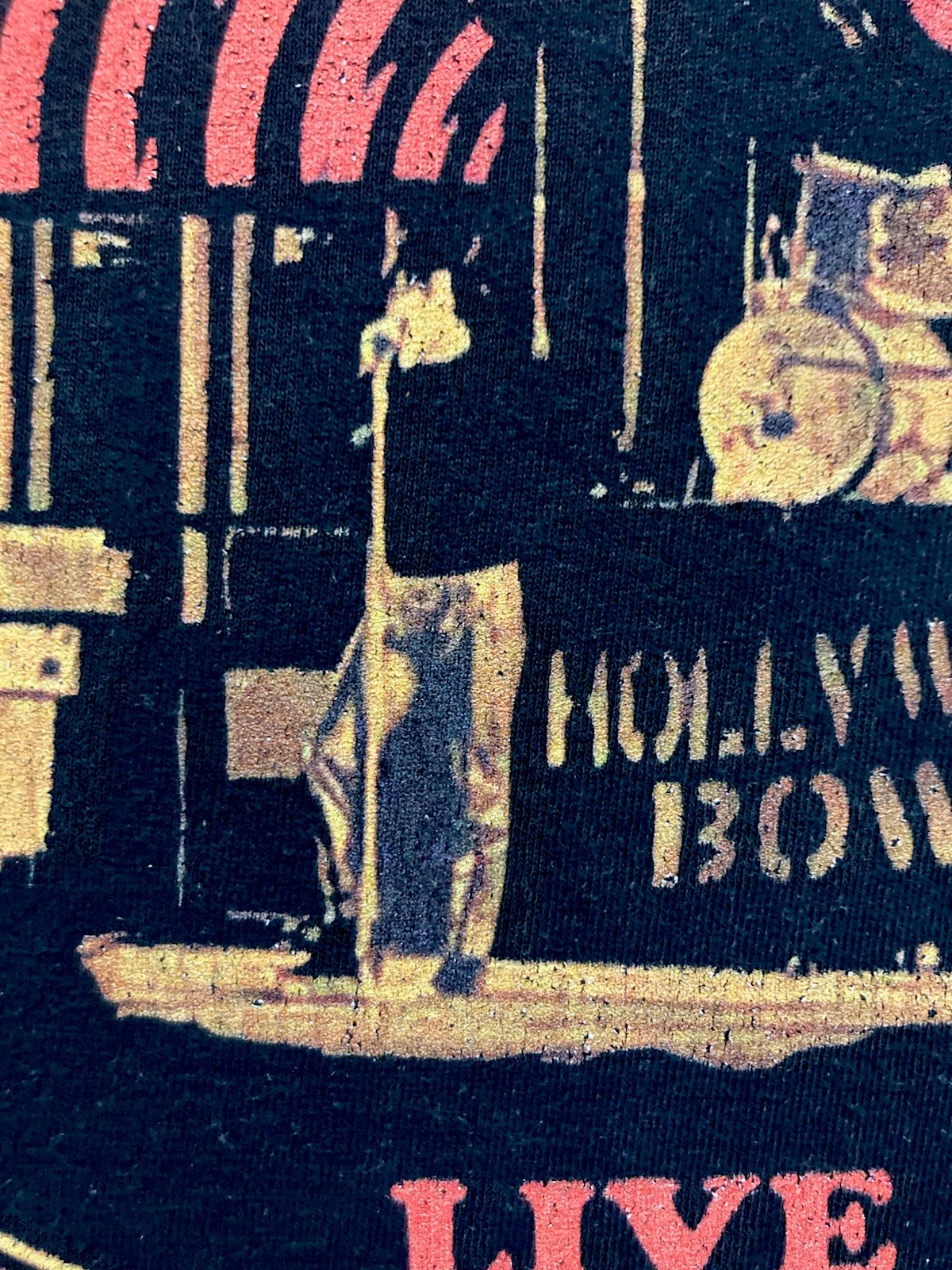 THE DOORS Live July 5, 1968 Hollywood Bowl Retro Adult MEDIUM T-Shirt Tee Cotton