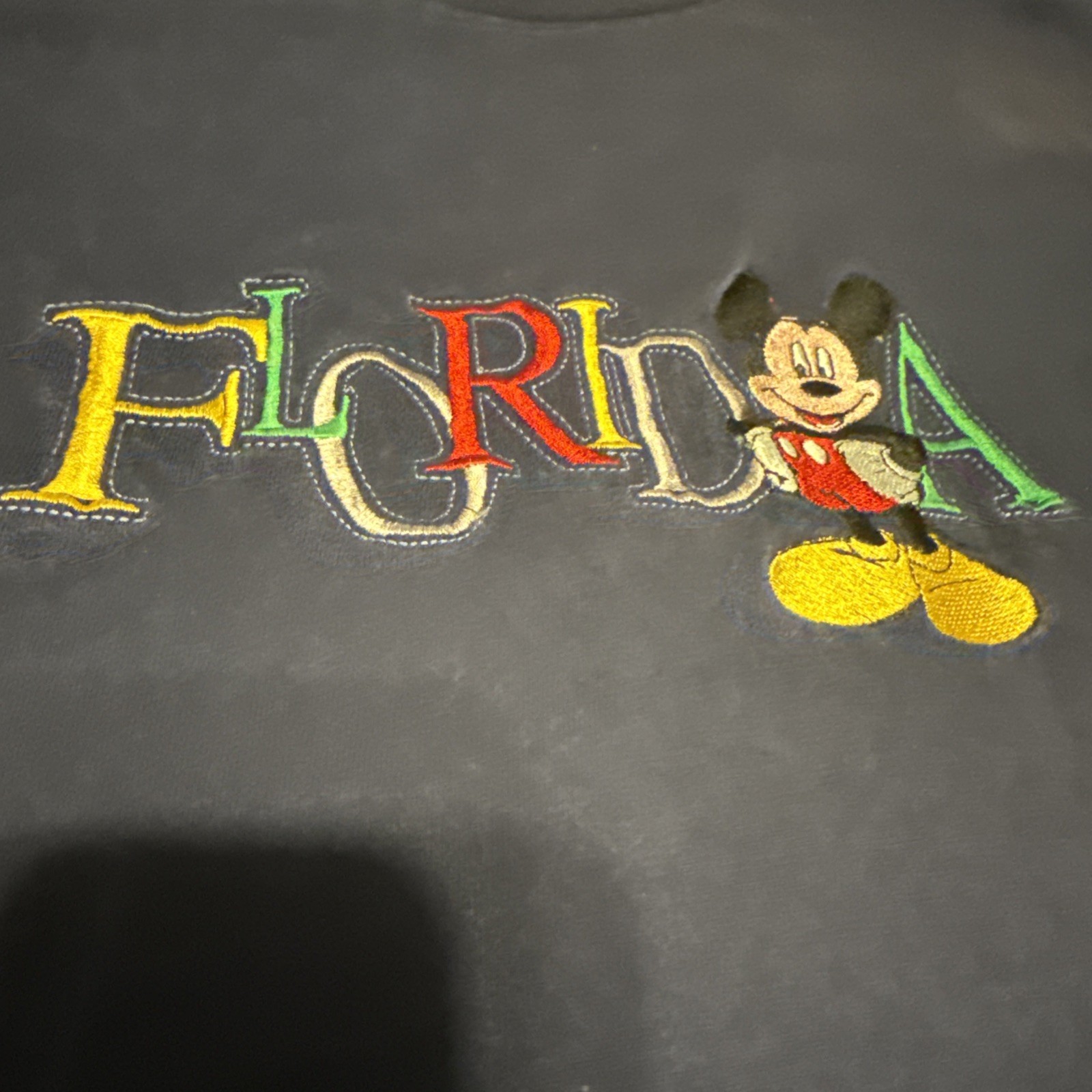 Vintage Mickey Unlimited Brazos Sportswear Florida T Shirt 2X -Raised Logo