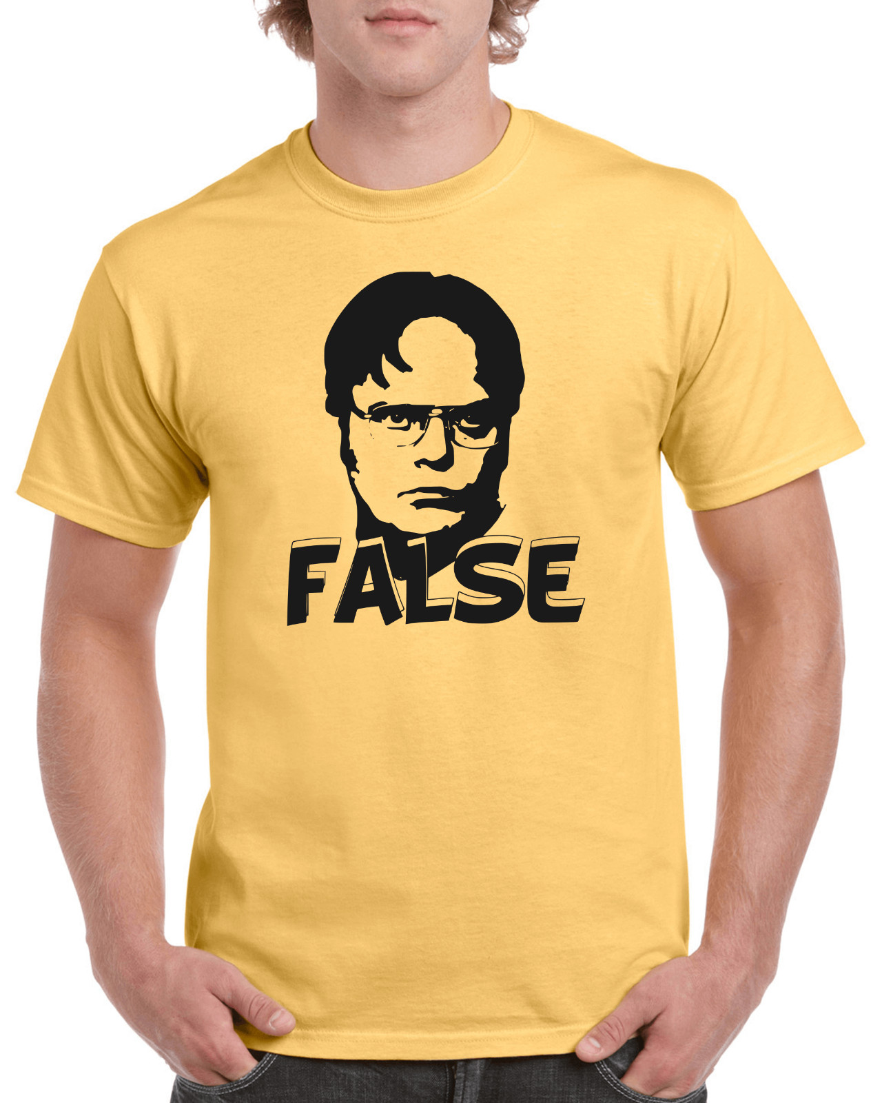 Dwight Schrute False Shirt – Funny Dwight Schrute Shirt – The Office Shirt