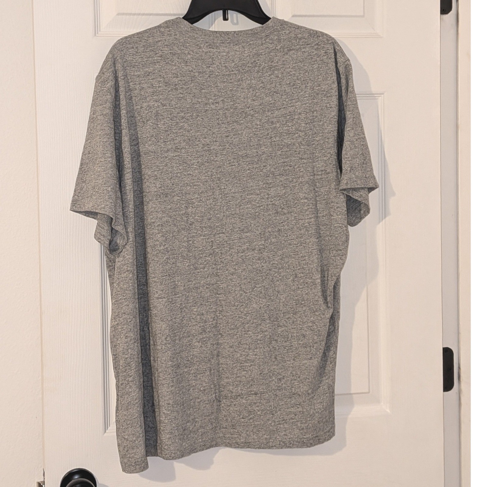 J. Crew Men XL Relaxed Vintage Jersey Henley Shirt Heather Grey NWOT $45
