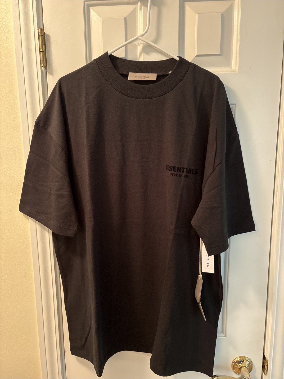 Essentials, Fear Of God, Black Extra Large T-Shirt