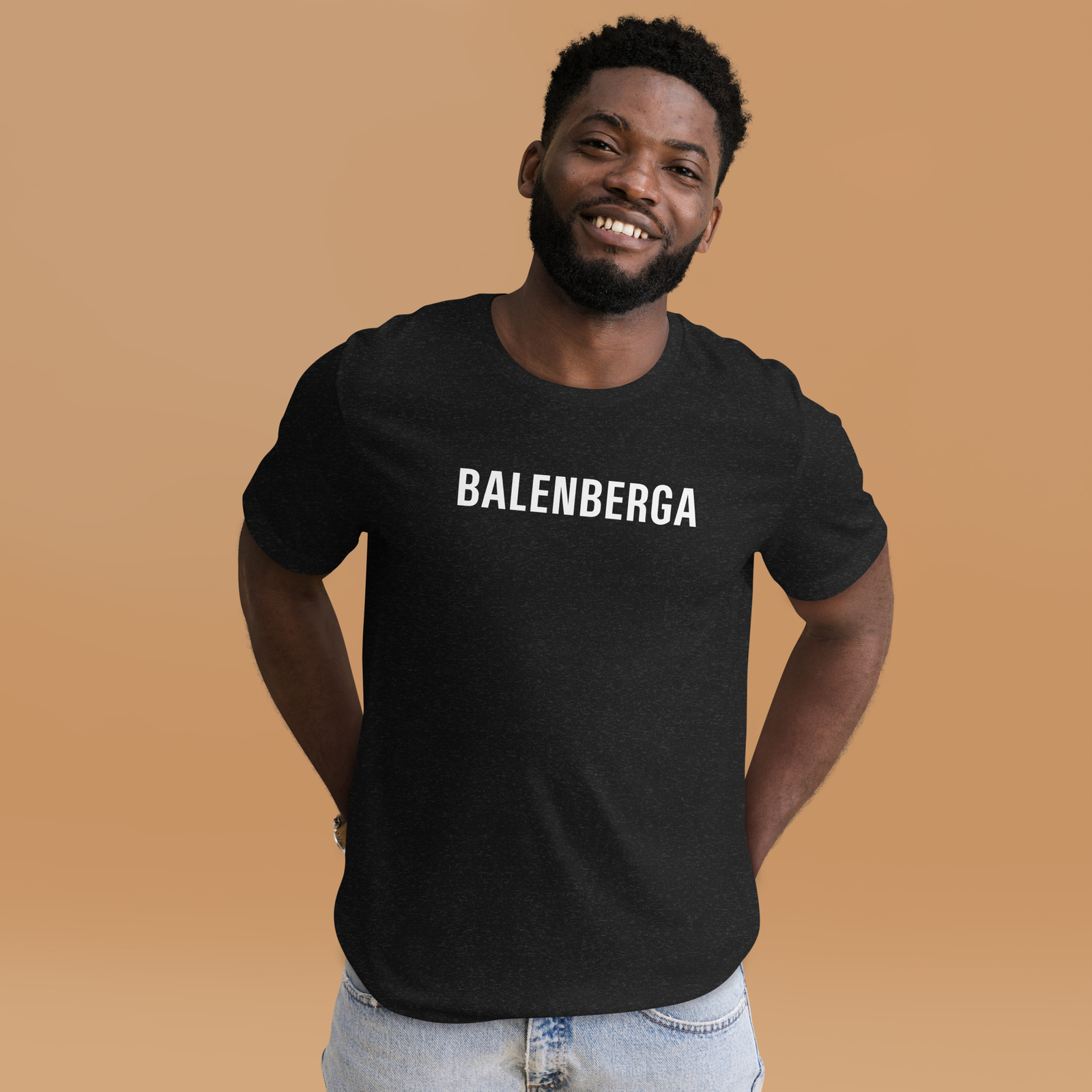 BALENBERGA T-shirt / ironic streetwear attitude funny unisex latino alv