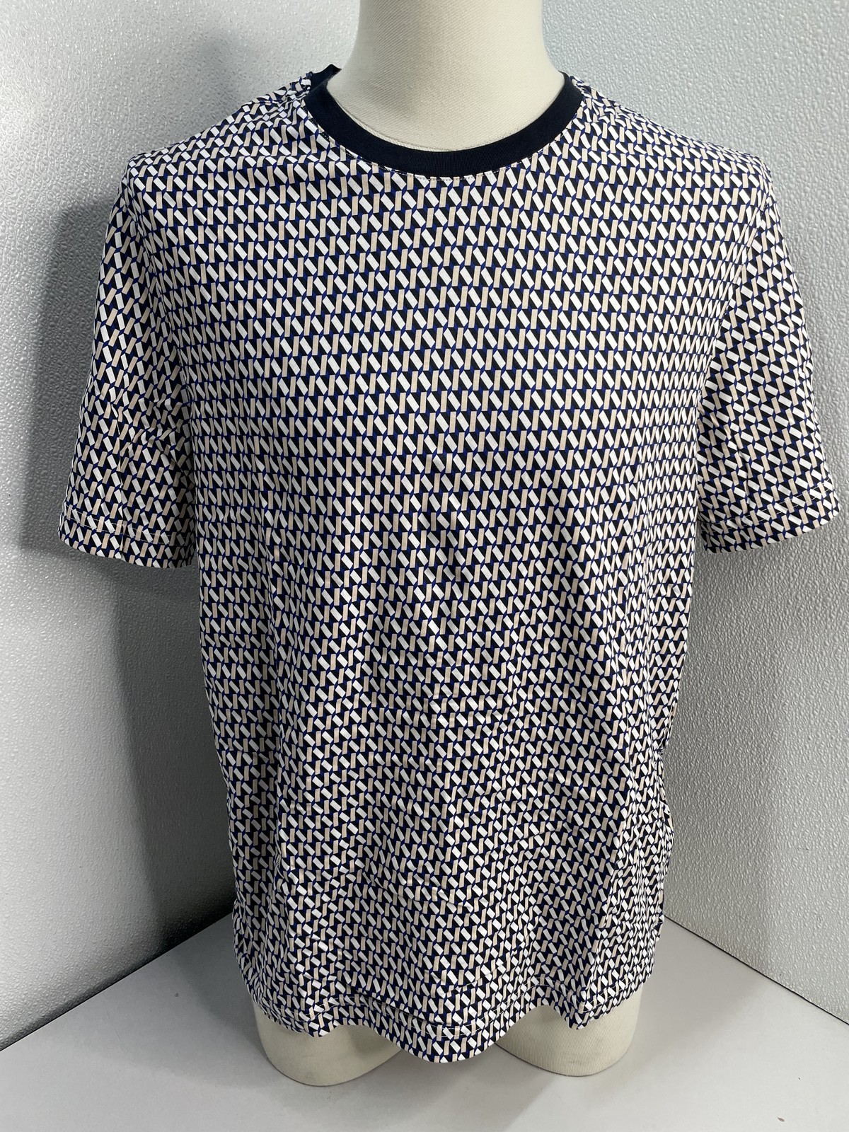 Ted Baker Men Multipack T-Shirt Set Blue/Multi Size M Short Sleeve Cotton 3 Pack