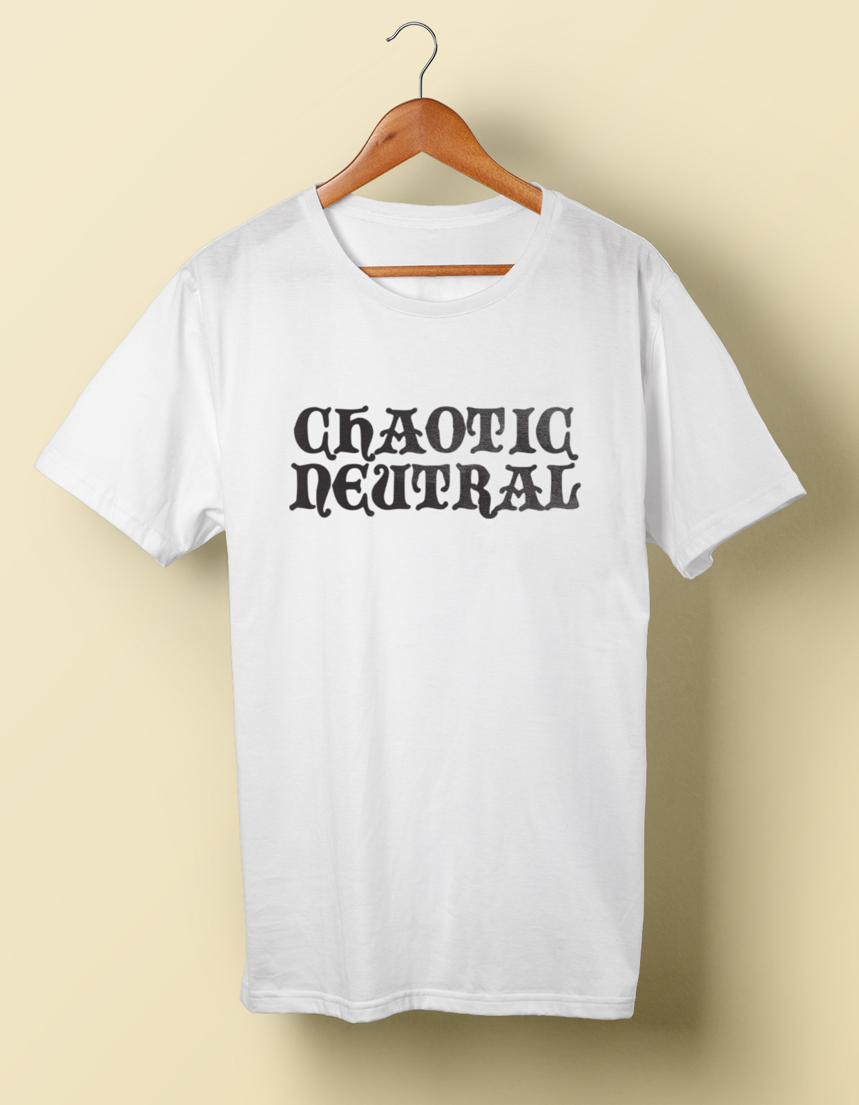 Chaotic Neutral shirt t dungeons and dragons d&d S M L XL 2X 3X 4X 5X