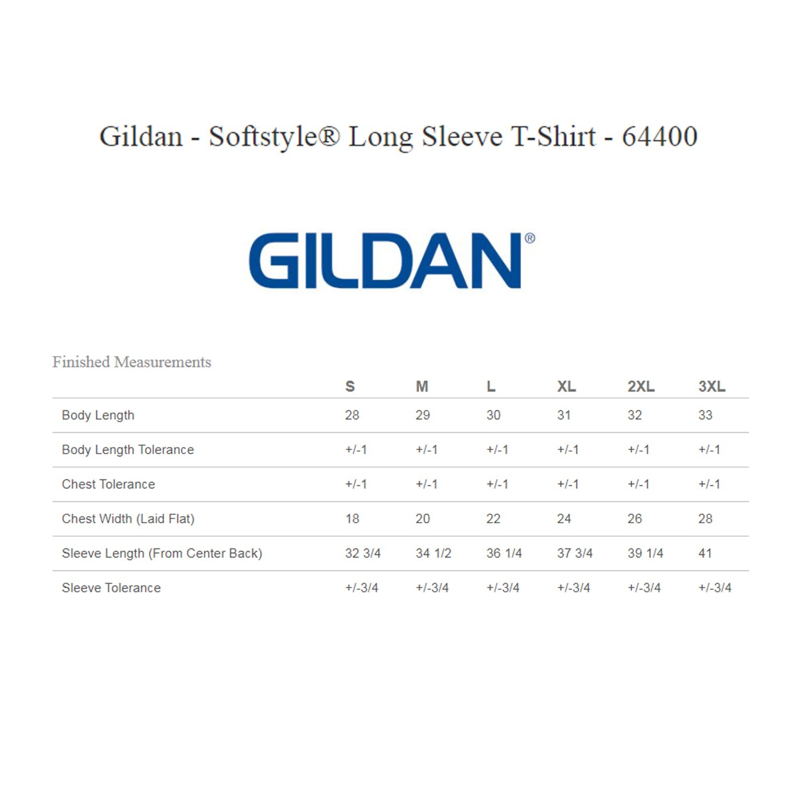 Gildan 6-Pack Long Sleeve Crew Neck T-Shirt 100% cotton Multicolor Tee
