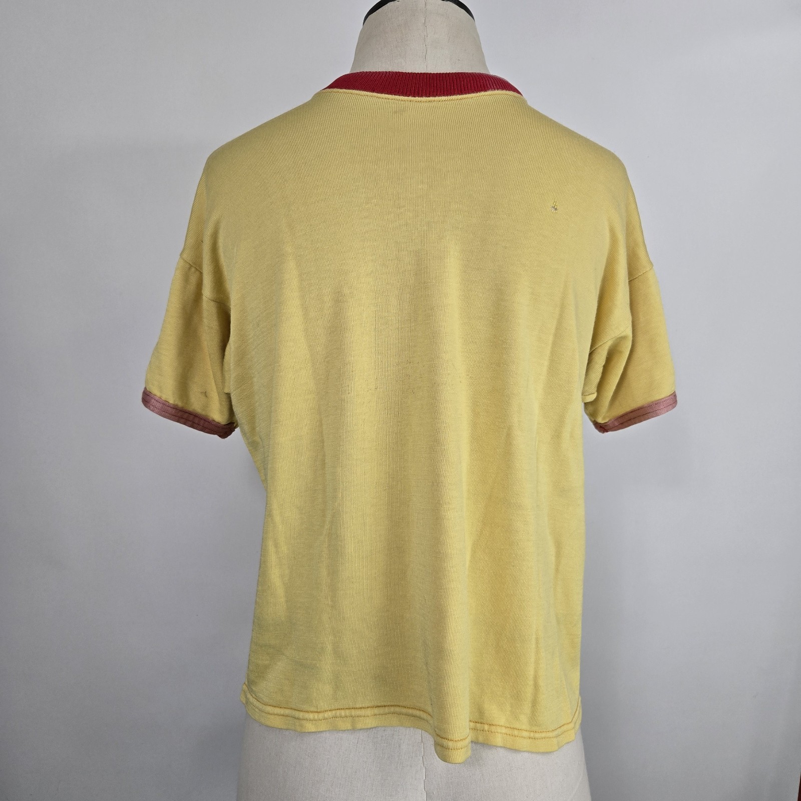 True Vintage 50s 60s Durene USMC Jersey Military Nylon Blend Light Distress Sz M