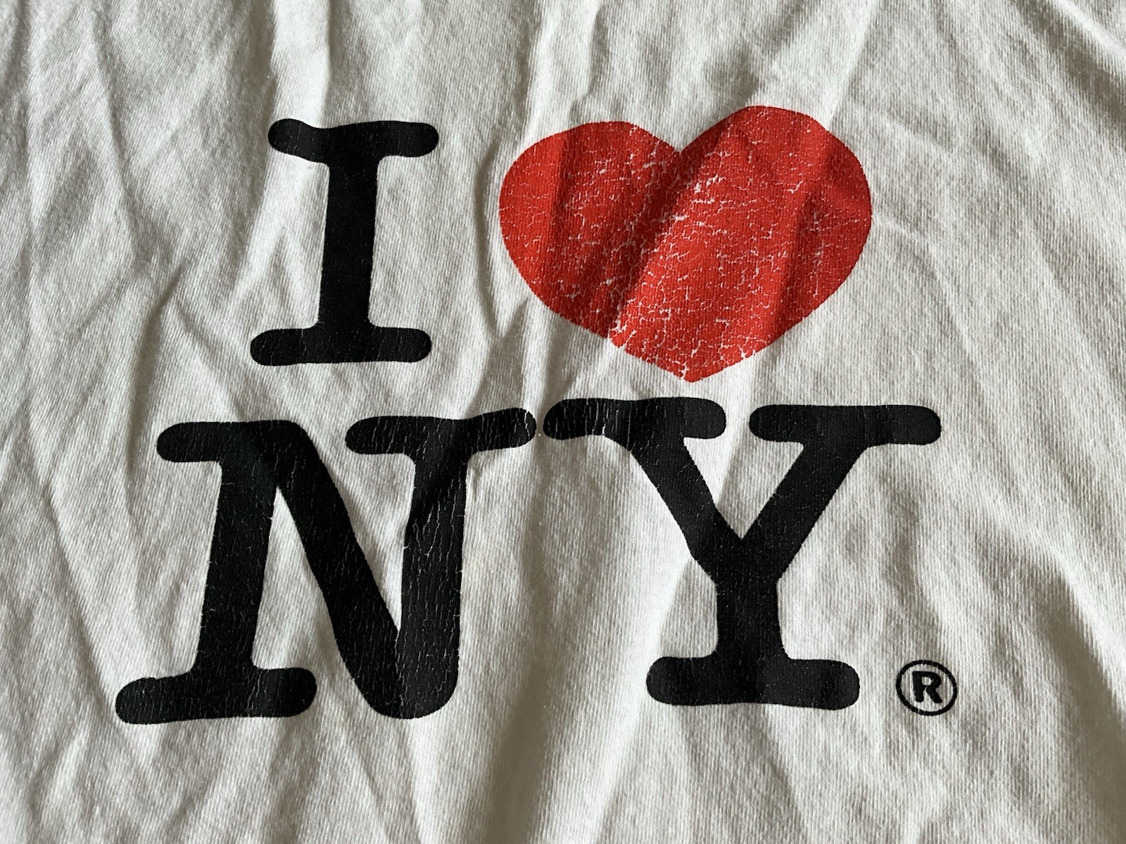 I Love NY Official Heart New York Short Sleeve by Brooklyn Vertical T-Shirt