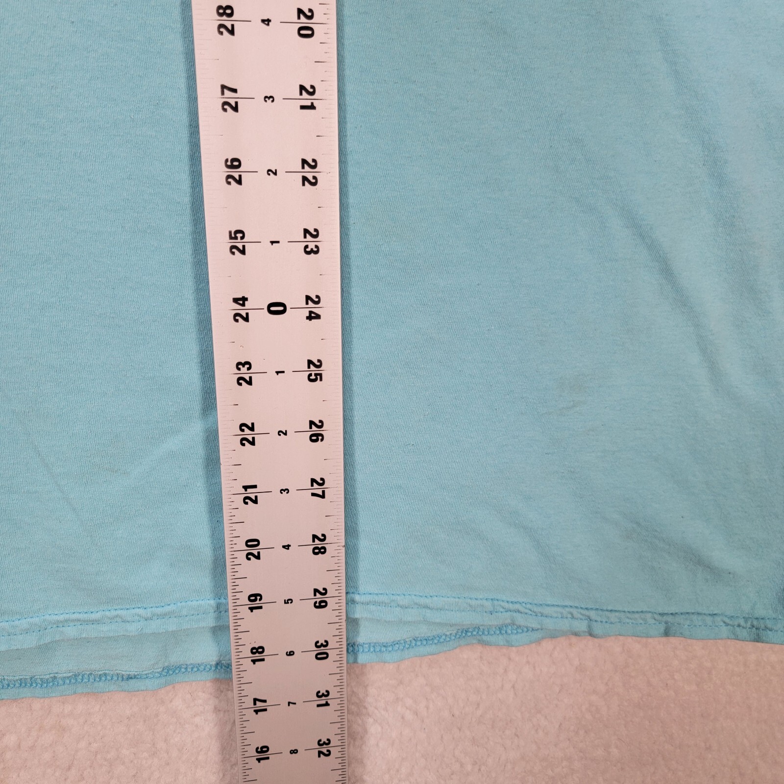 LA Los Angeles Dodgers Light Blue Short Sleeve Graphic Tee Casual TShirt Size XL