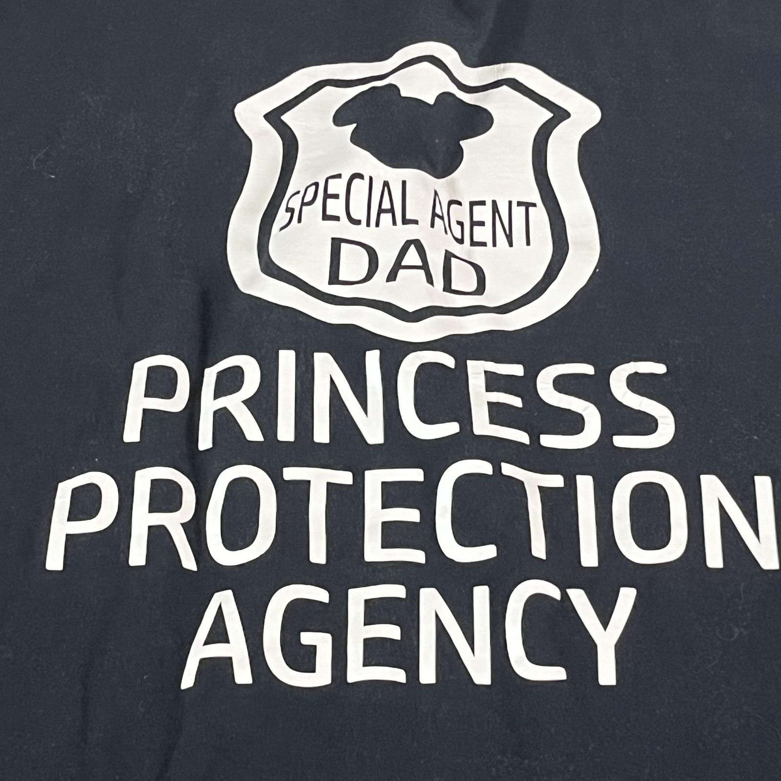 Princess Protection Agency Shirt Mens 2XL Dad Tee Disney PPA Badge Graphic Movie