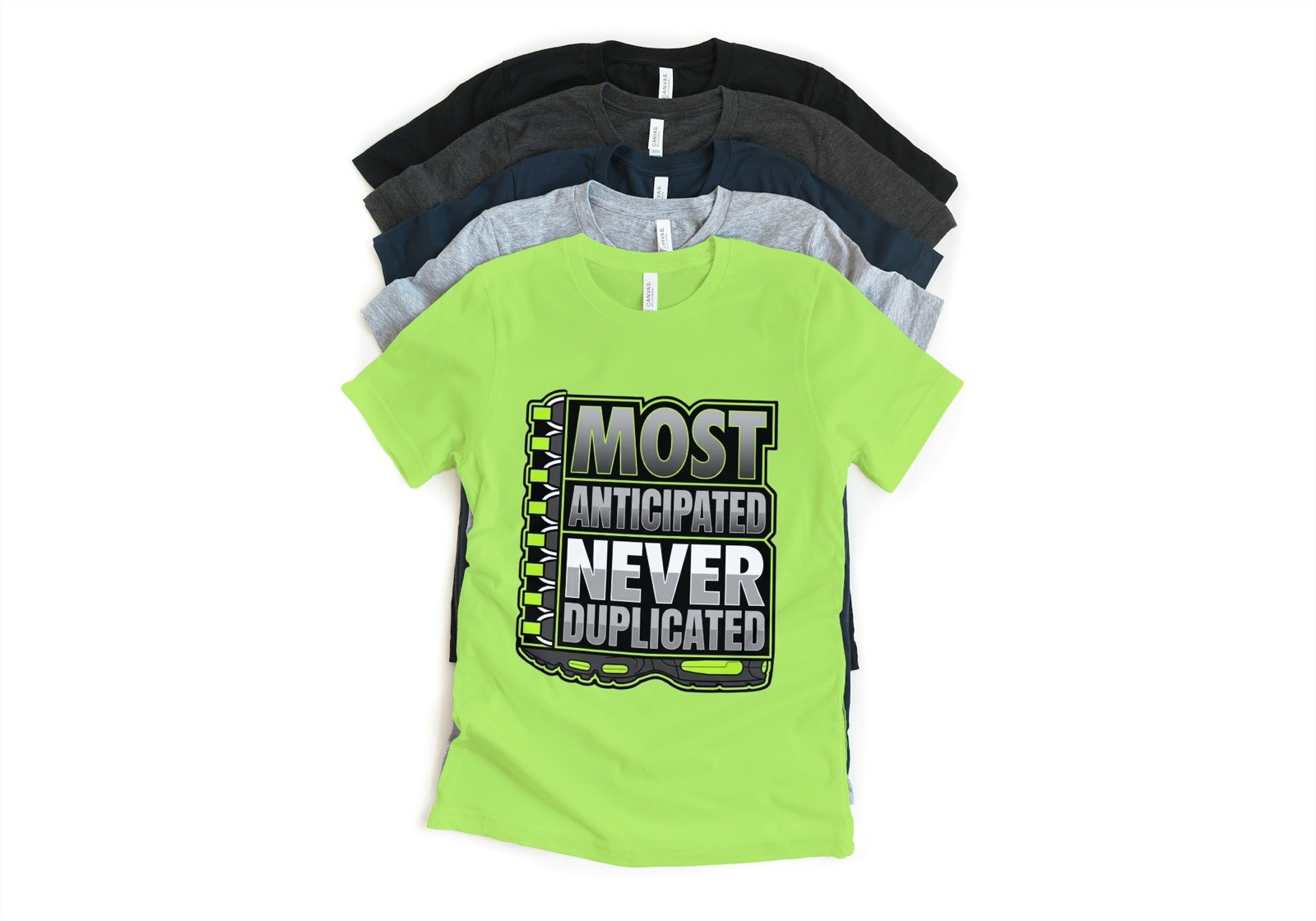Custom Max 95 OG Neon Sneaker Matching T-Shirt | Sneakerhead Streetwear Jordan