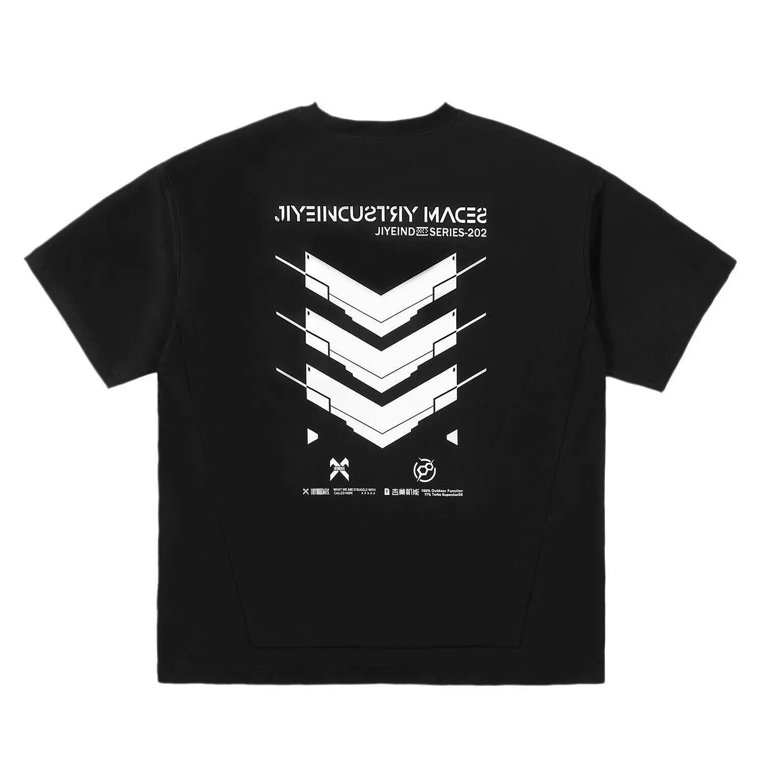 Niepce Streetwear Graphic Tee Unisex Cyberpunk JX Core Short Sleeves Shirt
