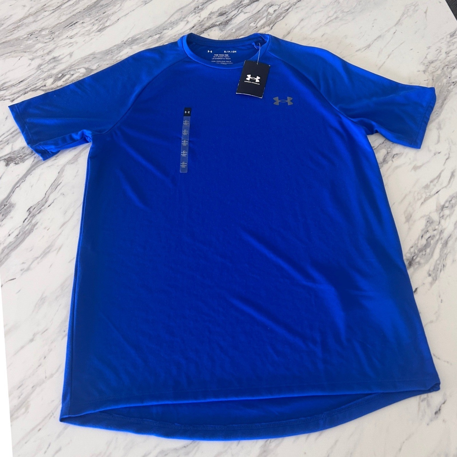 Under Armour Mens Tech 2.0 Short Sleeve T-Shirt Royal Blue 1326413 Small NWT