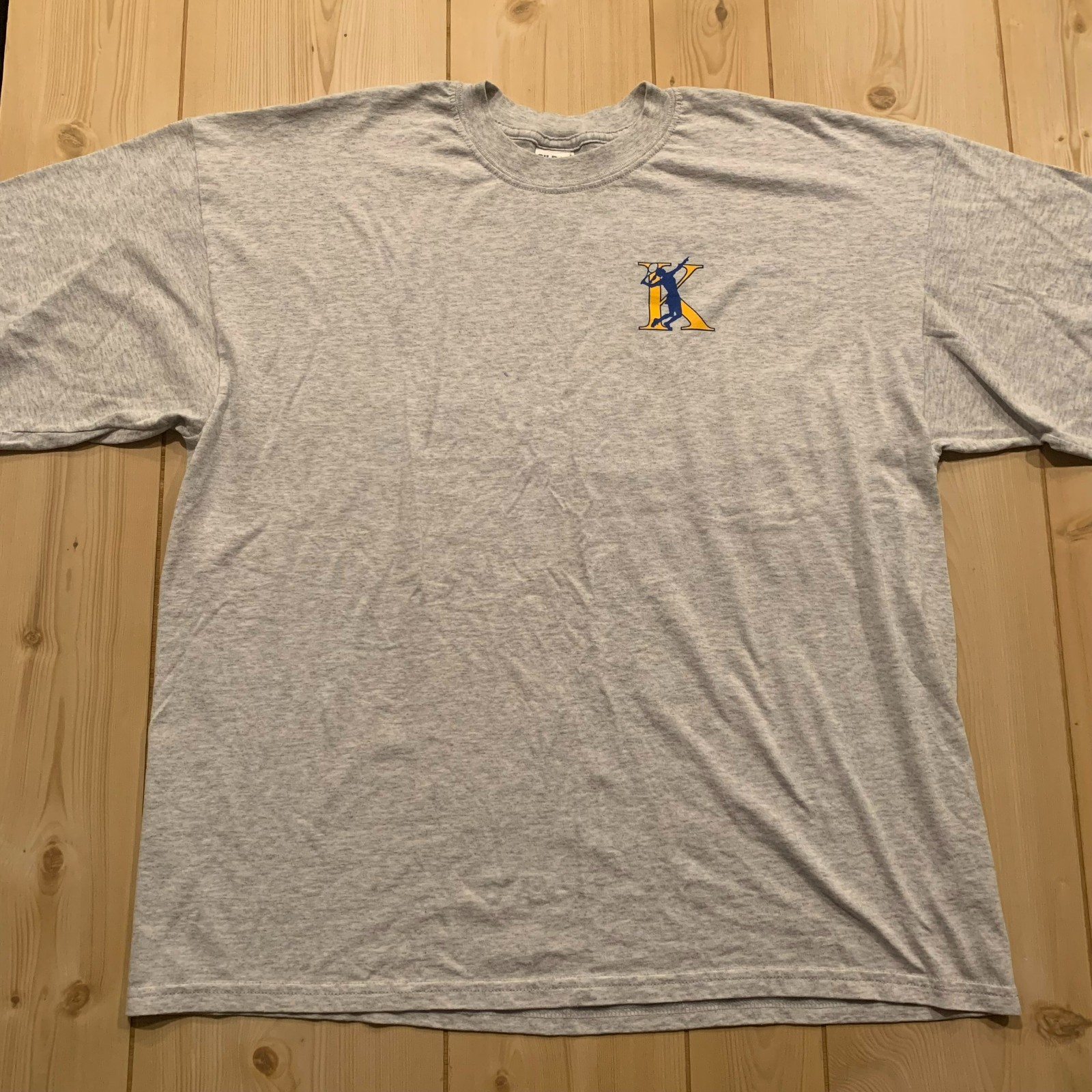 Vintage Y2K Tennis College University High School Athletic Sports T-Shirt XXL
