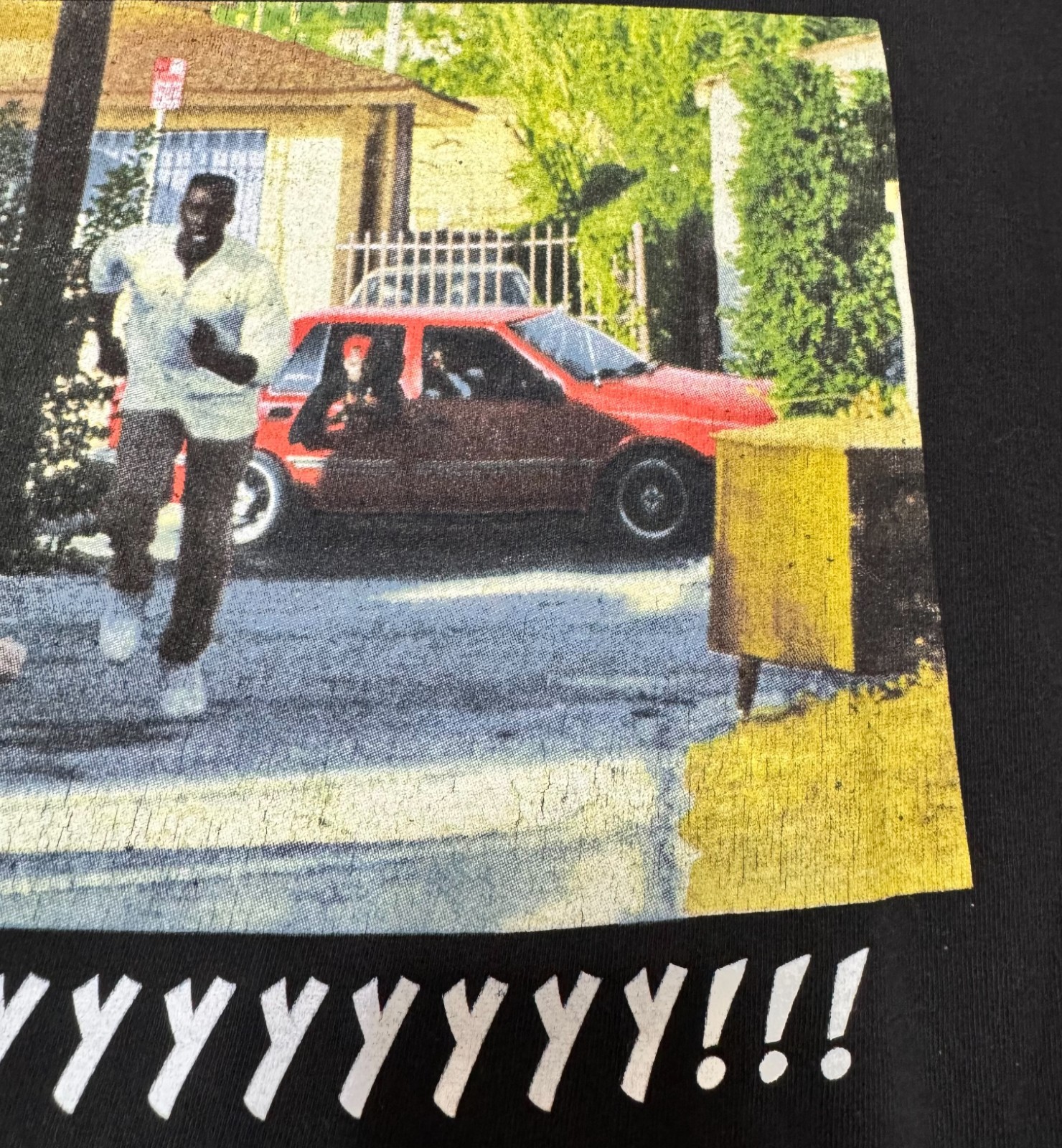 Boyz n The Hood Shirt Mens XL Black Ricky Running Movie Graphic Tee Streetwear