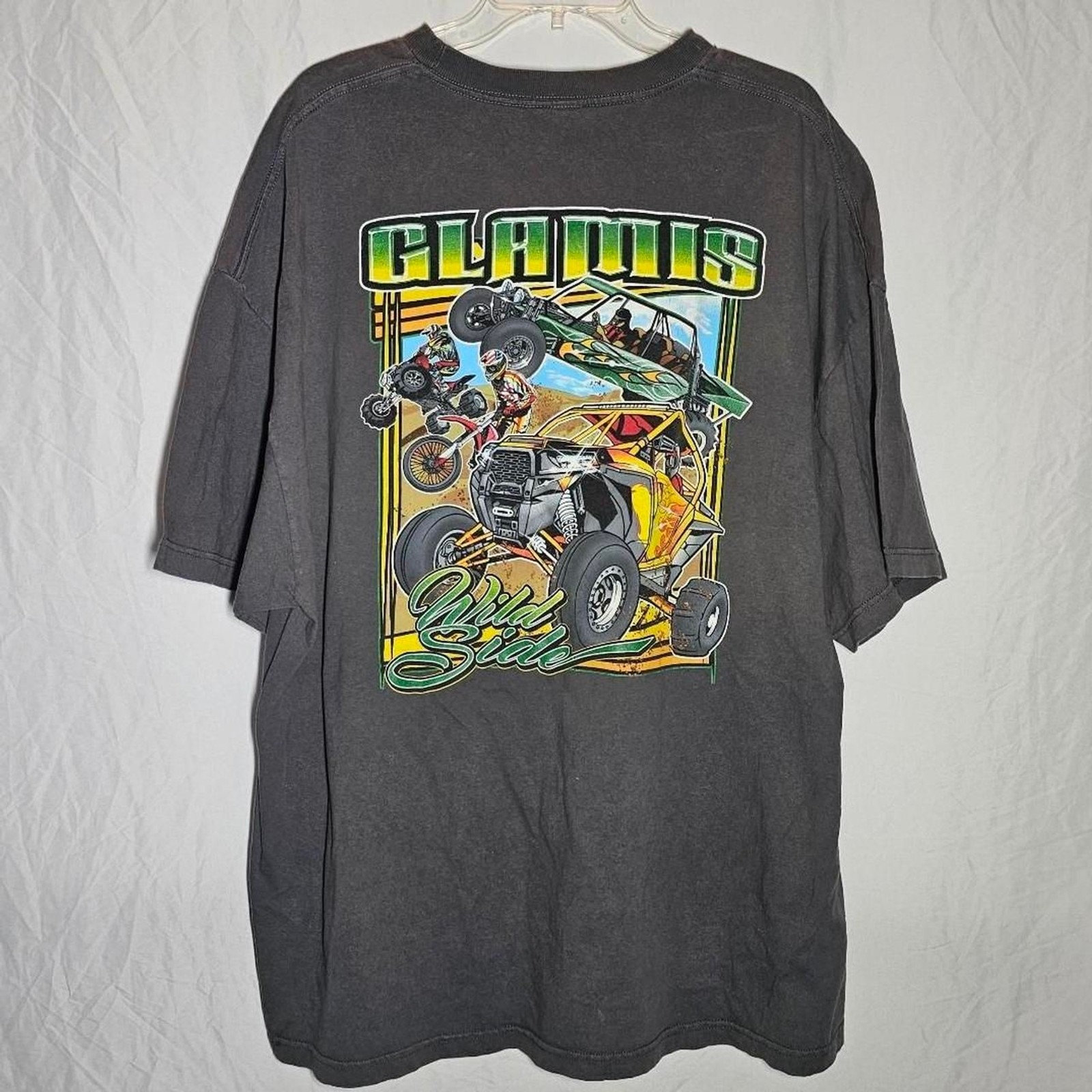 2000s retro grey glamis sand dunes grey tee
