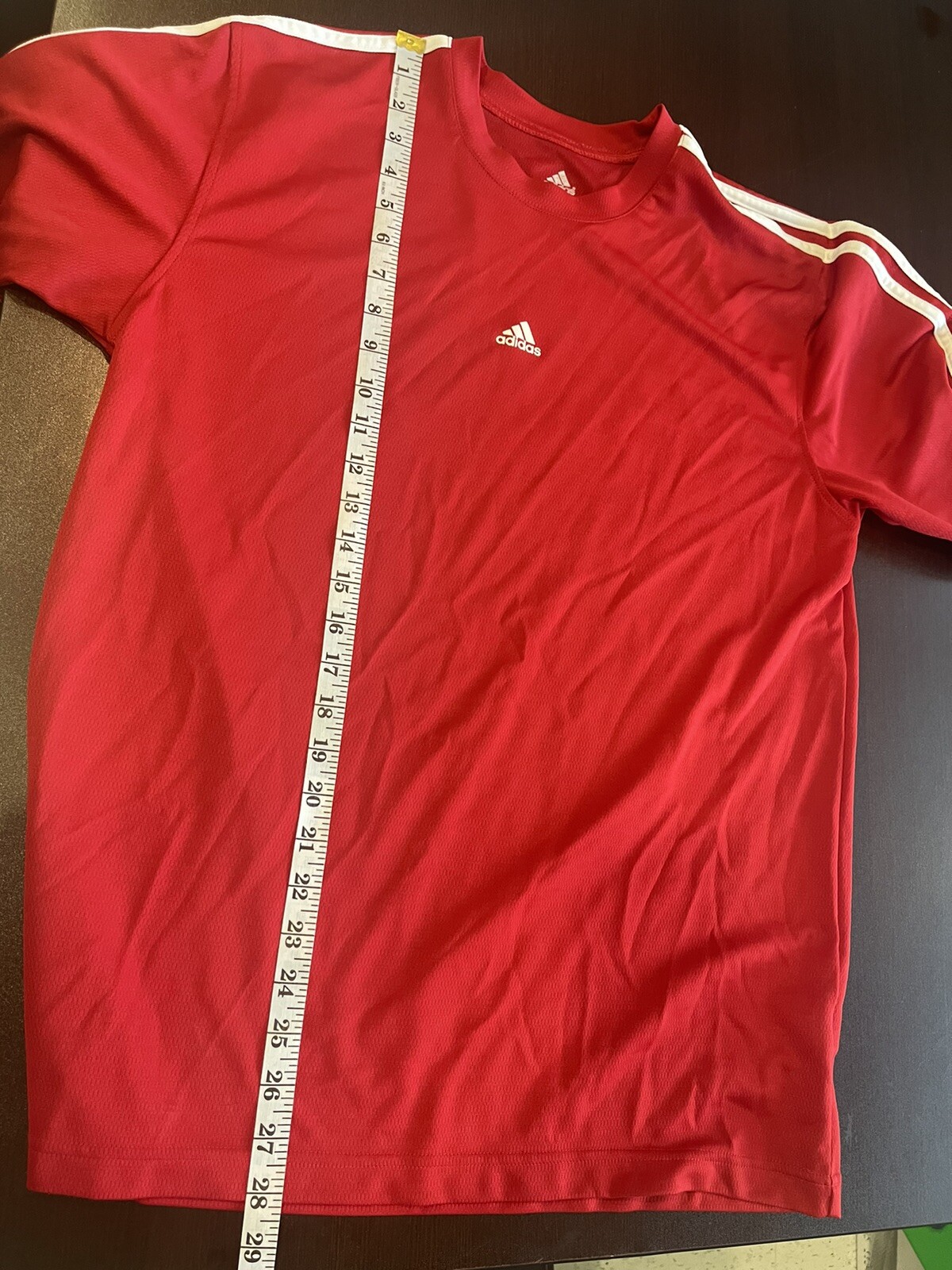 Adidas Climate T Shirt SZ M Red