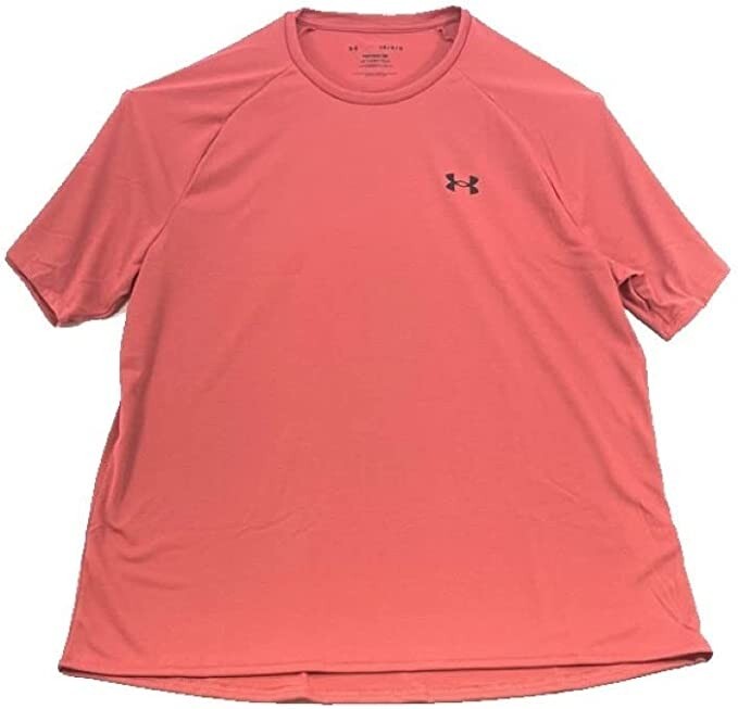 NWT Under Armour Men’s Tech 2.0 Short Sleeve T-Shirt Coral Size 2XL UA116