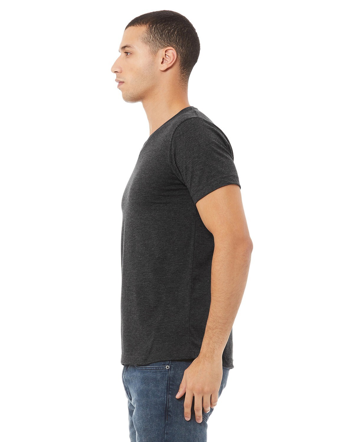 Bella + Canvas Unisex CVC Jersey V-Neck T-Shirt – 3005CVC