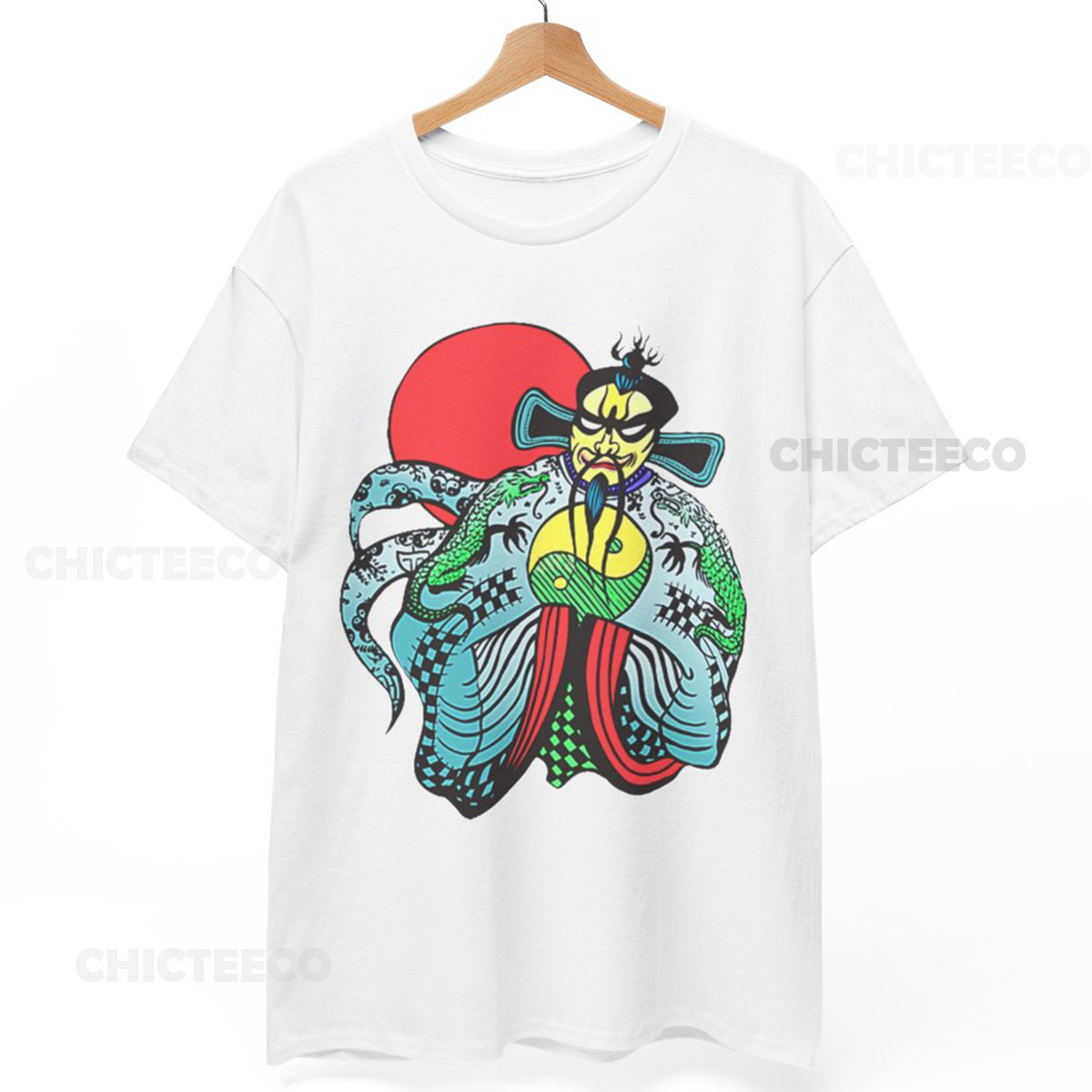 Big Trouble in Little China T-Shirt Jack Burton Fu Manchu Reality Glitch Unisex