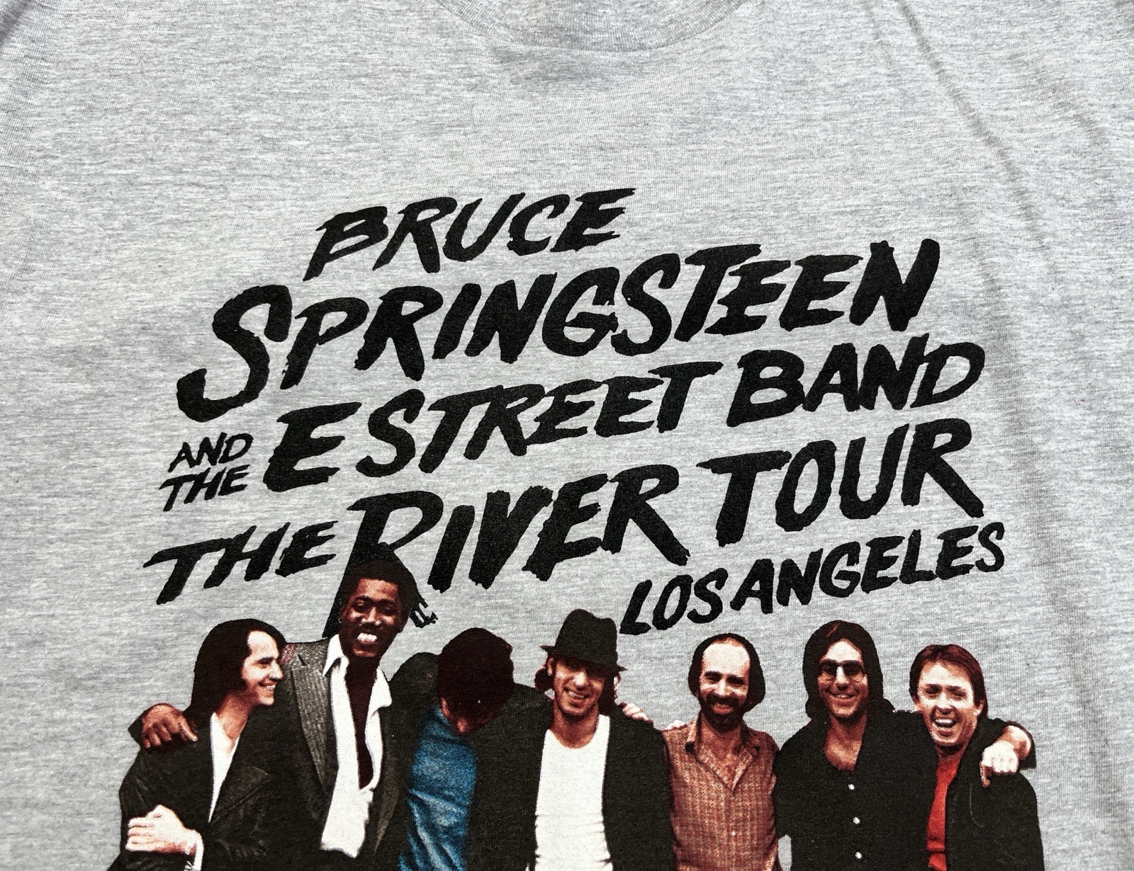 Bruce Springsteen ‘The River Tour 2016’ Los Angeles ladies boxy T shirt NWOT