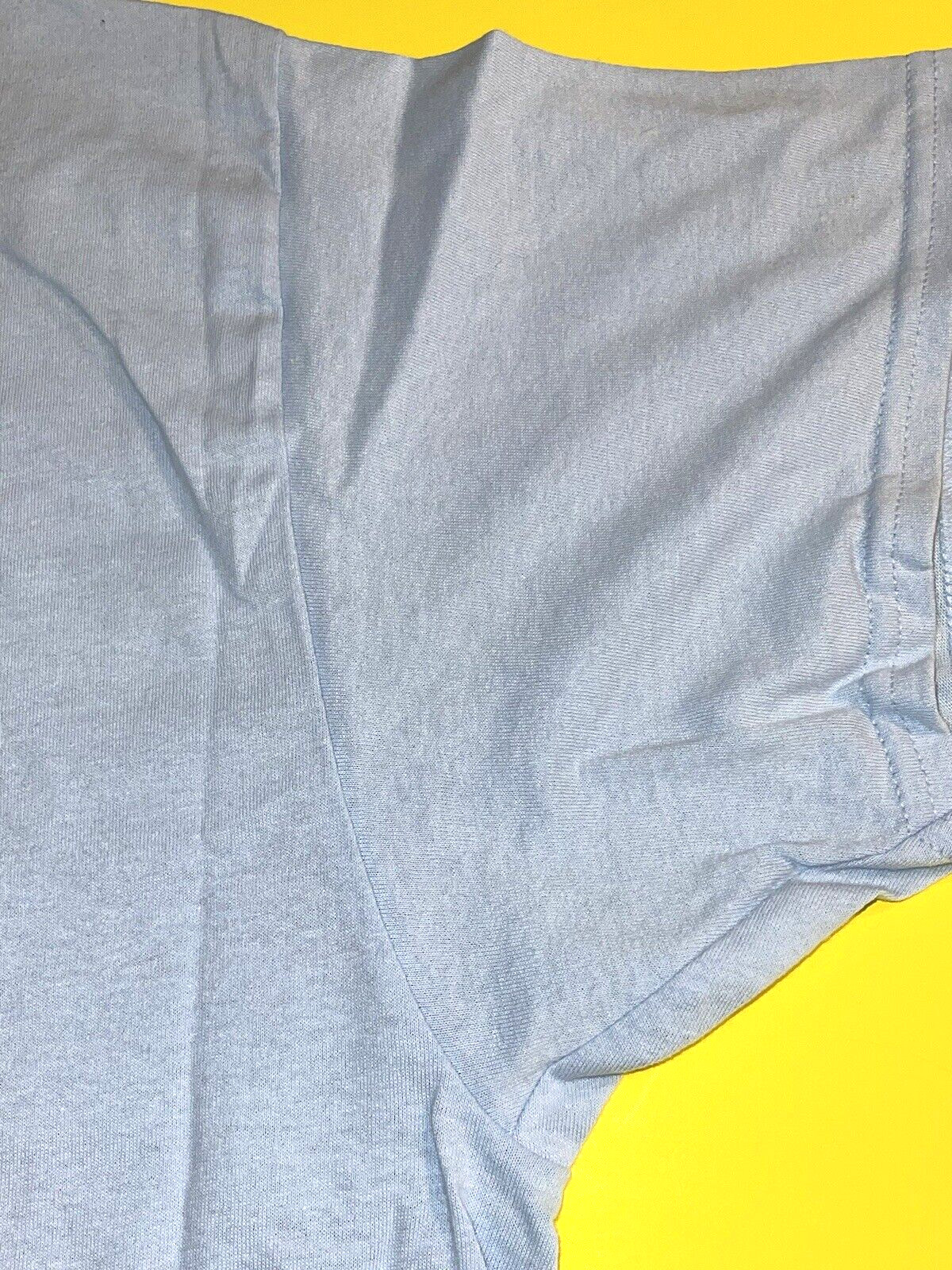 DoorDash Front & Back Food Delivery Driver SKY BLUE Short Sleeve 2XL Shirt *RARE