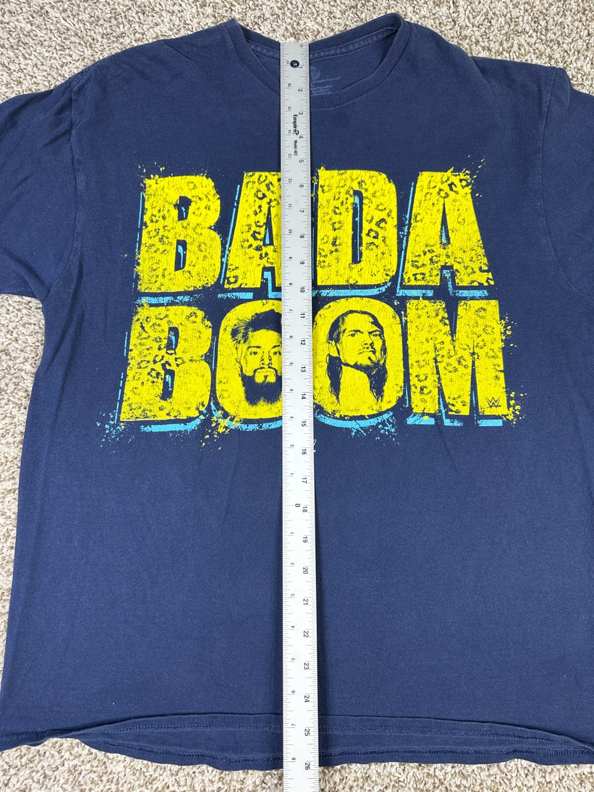 WWE Enzo & Big Cass BADA BOOM Realest Guys In The Room VTG 2017 T-Shirt Size L