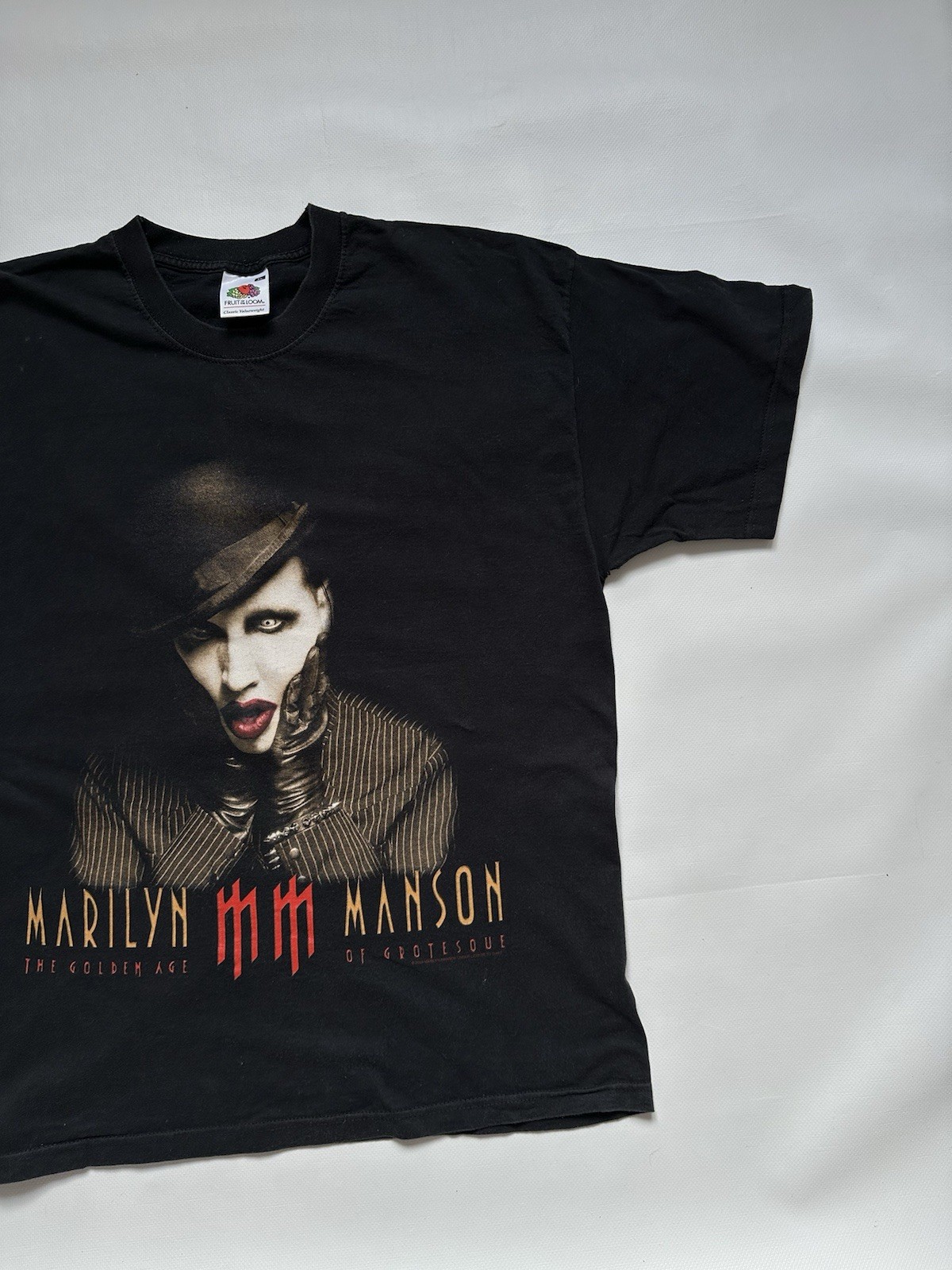 Vintage 2003 Marilyn Manson The Golden Age of Grotesque Burlesque T-Shirt