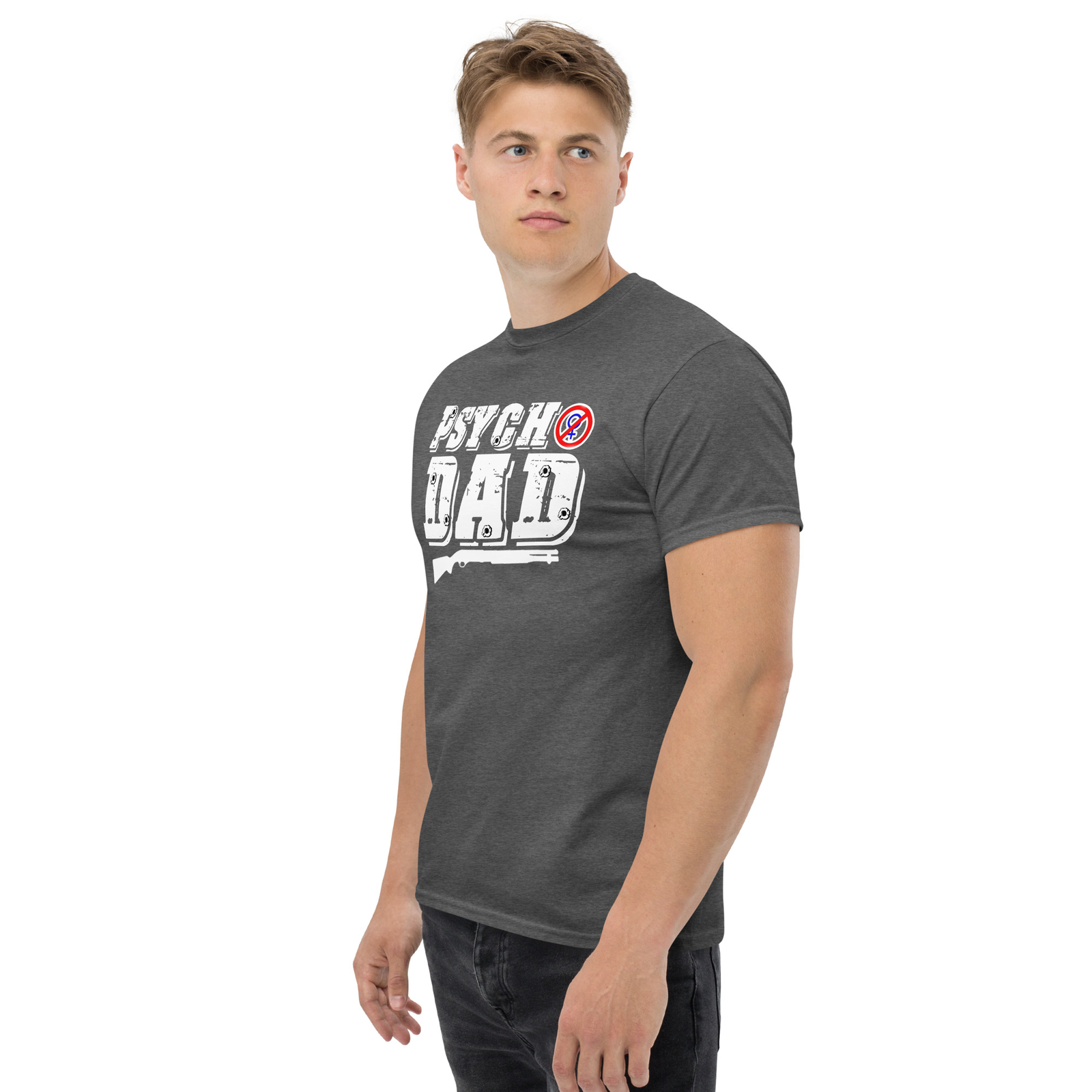 married with children show Psycho Dad tshirt 90s classic tee