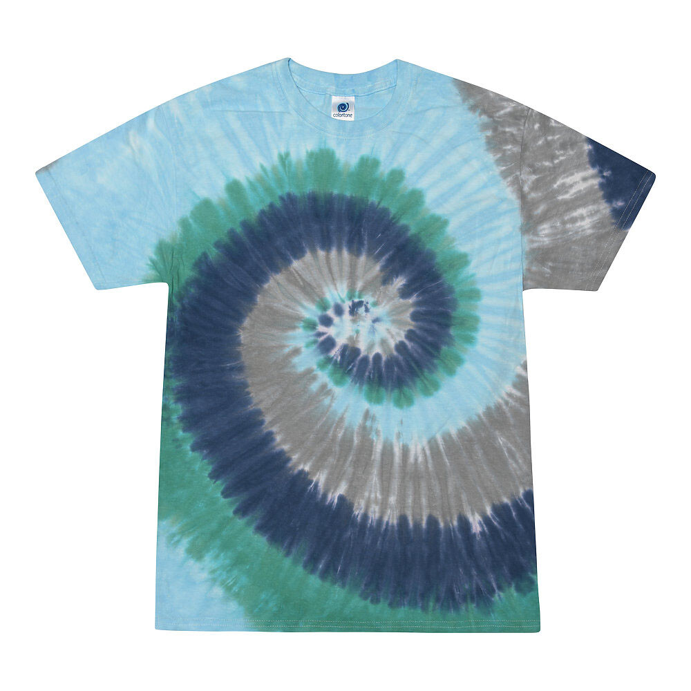 Multi-Color Tie Dye T-Shirts Adult SM – XXXXXL 100% Cotton Colortone