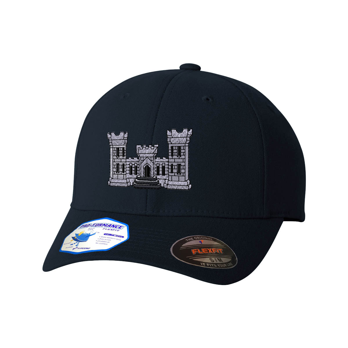 Flexfit Hats for Men & Women Corps of Engineers Embroidery Dad Hat Baseball Cap