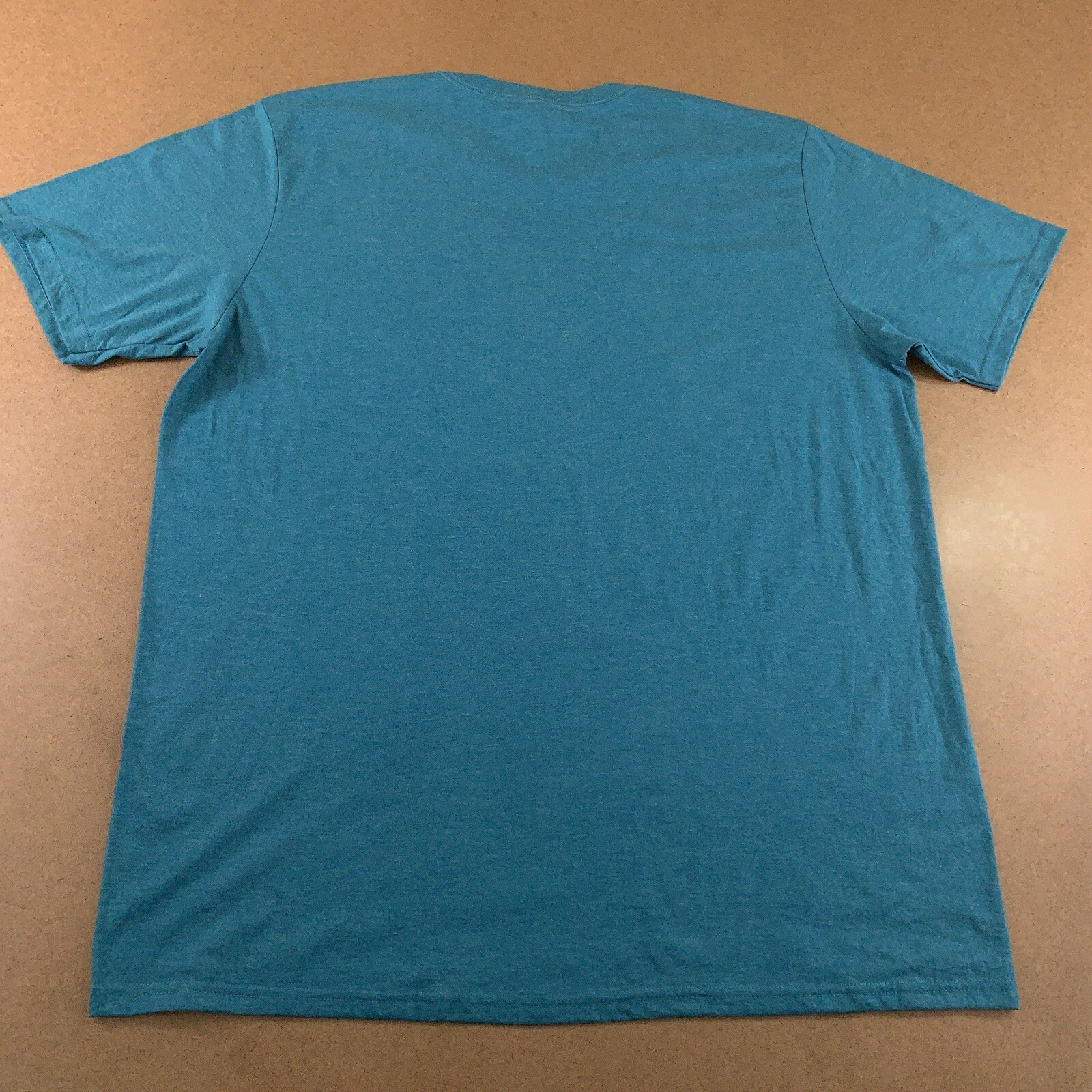 District Perfect Tri Mens 2XL Teal Gray Short Sleeve Crew Neck Tee 2 Pack New