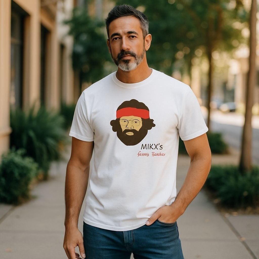 MKX’s Chong’s Choice Graphic T-Shirt Mens 2XL White Novelty Tee