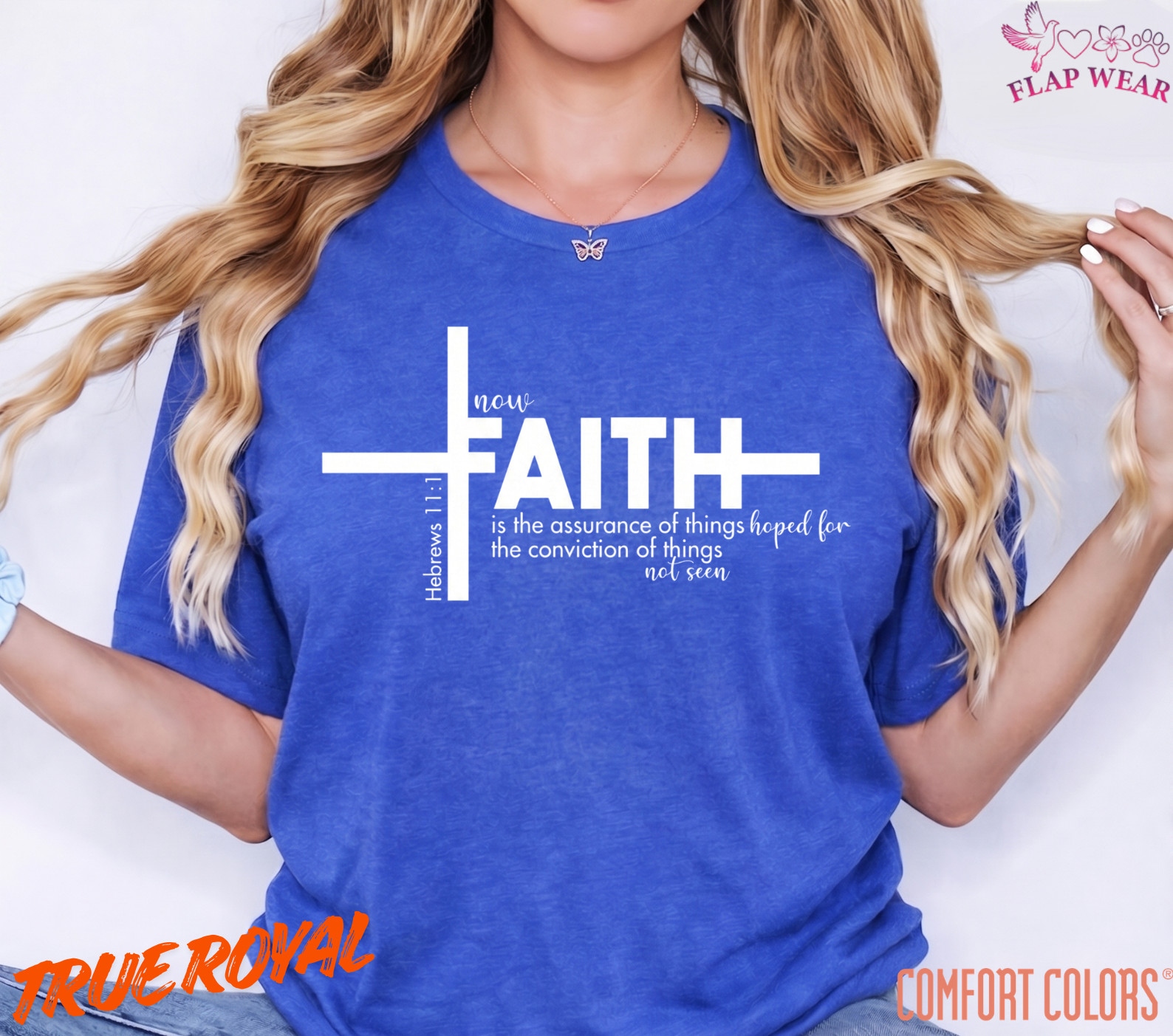 Unisex Hebrews 11:1 Christian T-Shirt, Men T shirt,Women T shirt Gift Religio