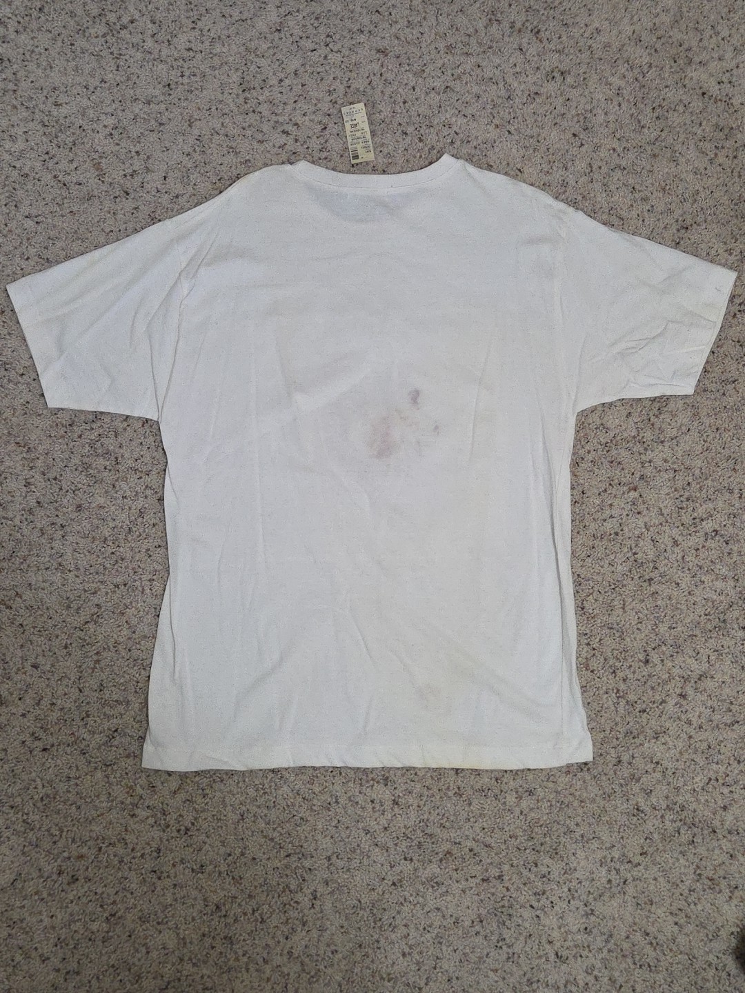Vtg New W/ Tags Express Tricot T-Shirt Size Large Single Stitch Embroidered Sun