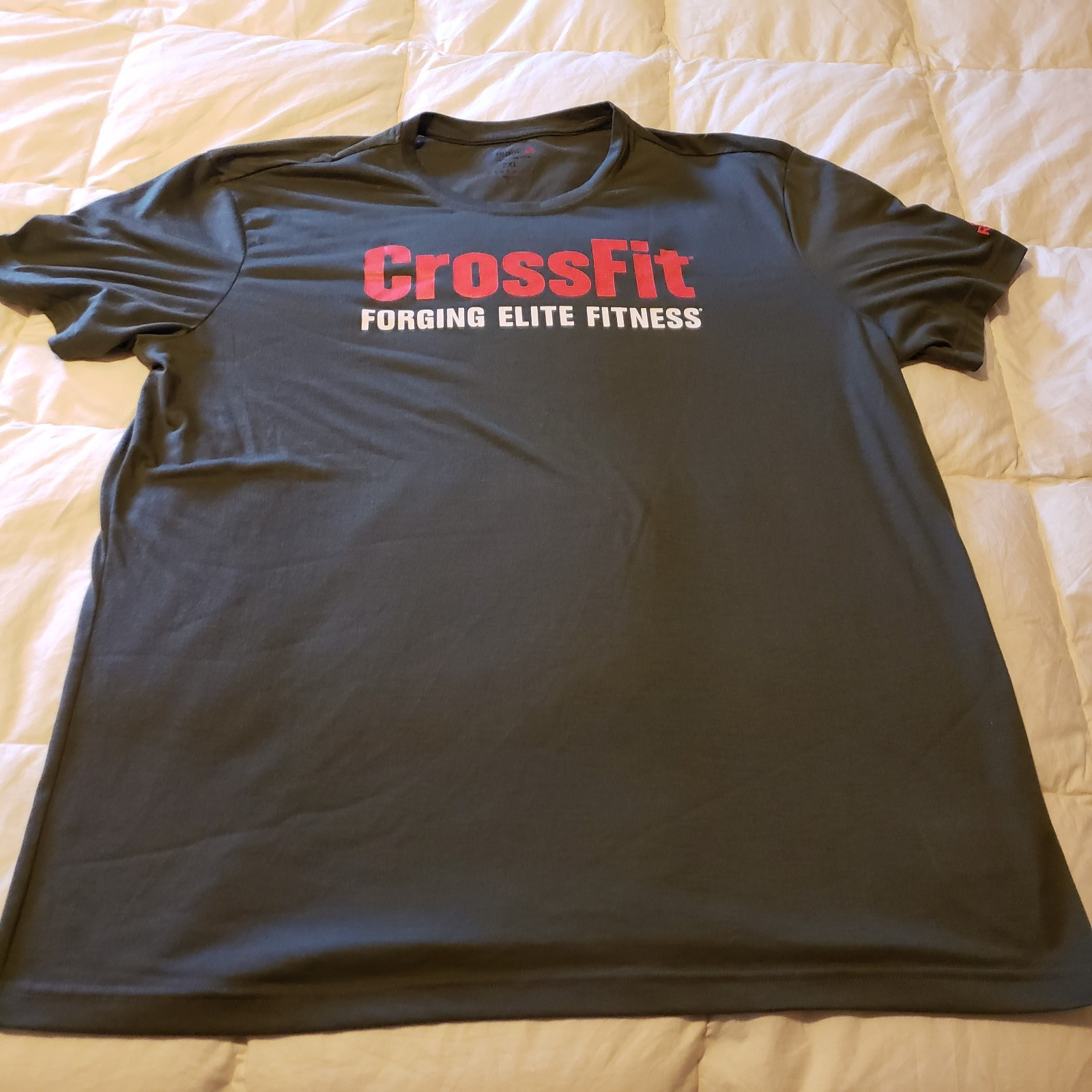 Reebok Men’s CrossFit “Forging Elite Fitness” Graphic T-Shirt 2xl poly